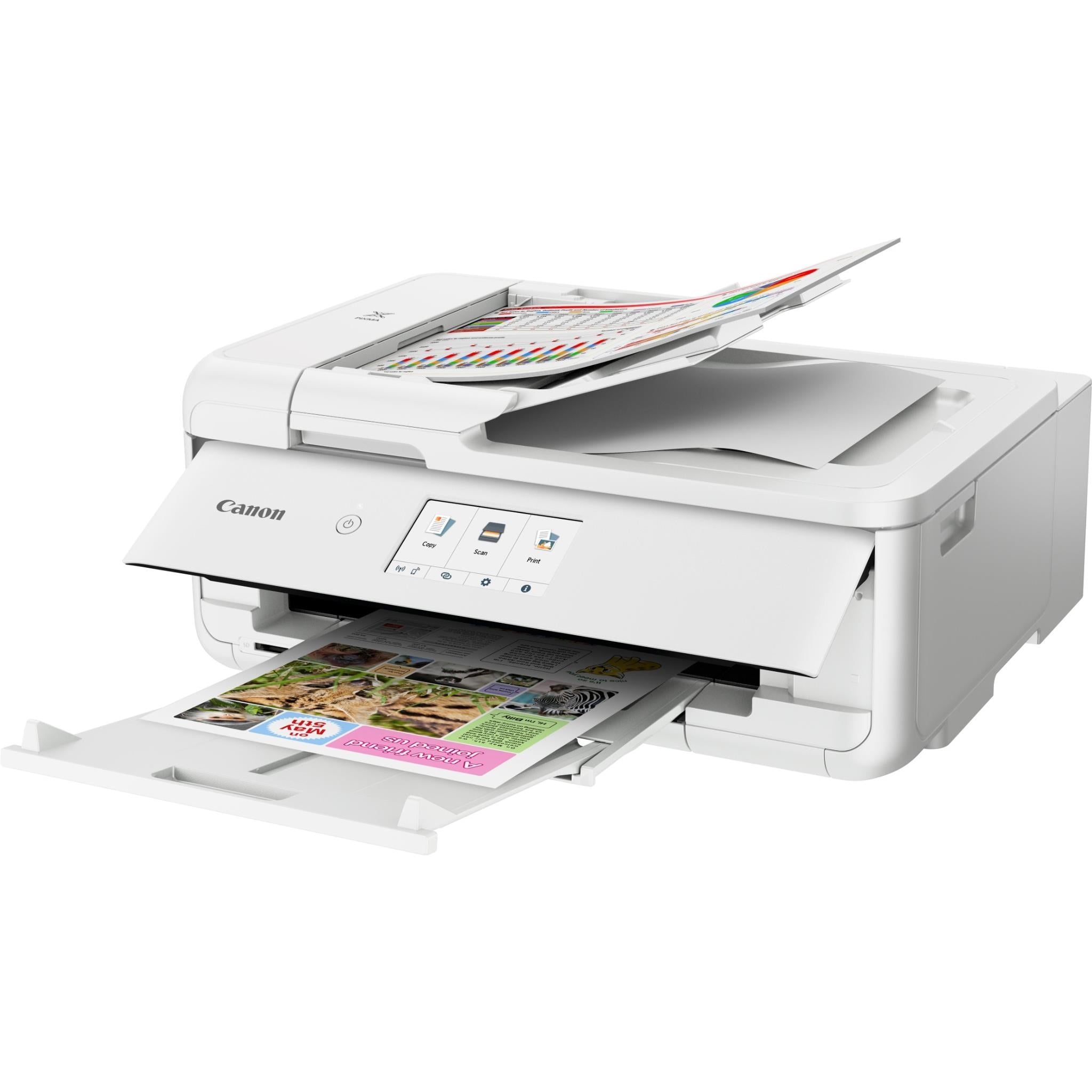 Canon TS9565AVB PIXMA TS9560a A3 Home Office Printer Value Bundle (White)