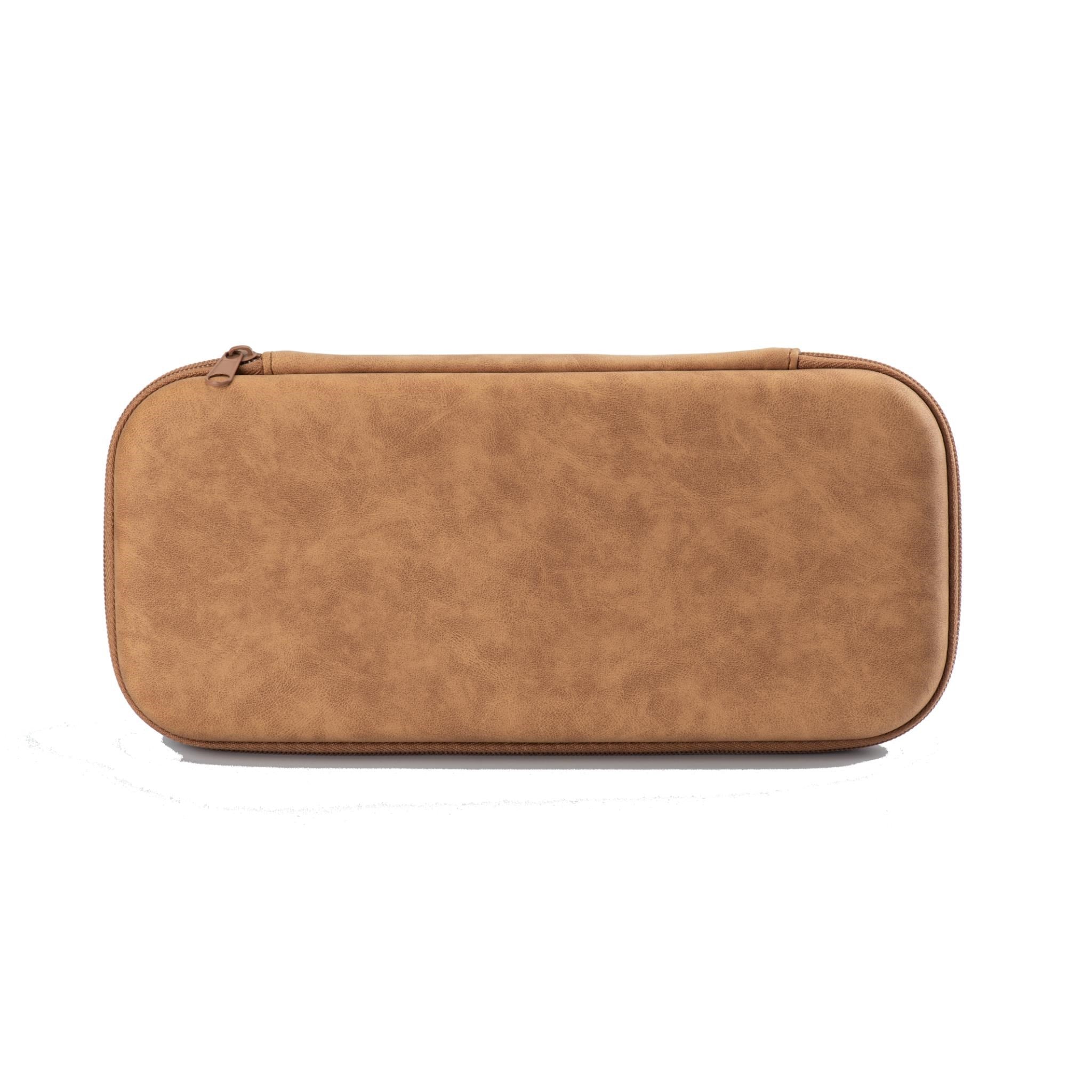 3rd Earth PVC Brown Leather Protection Case for Nintendo Switch 2™