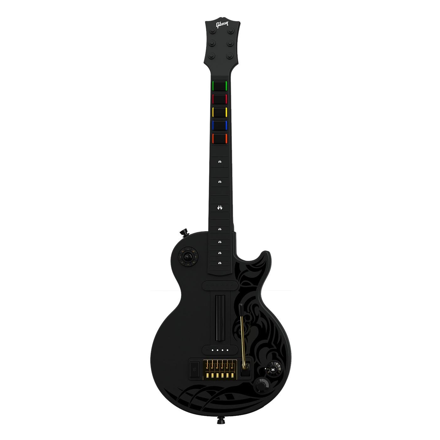 CRKD Gibson® Black Tribal Encore Edition Les Paul™ Guitar Controller
