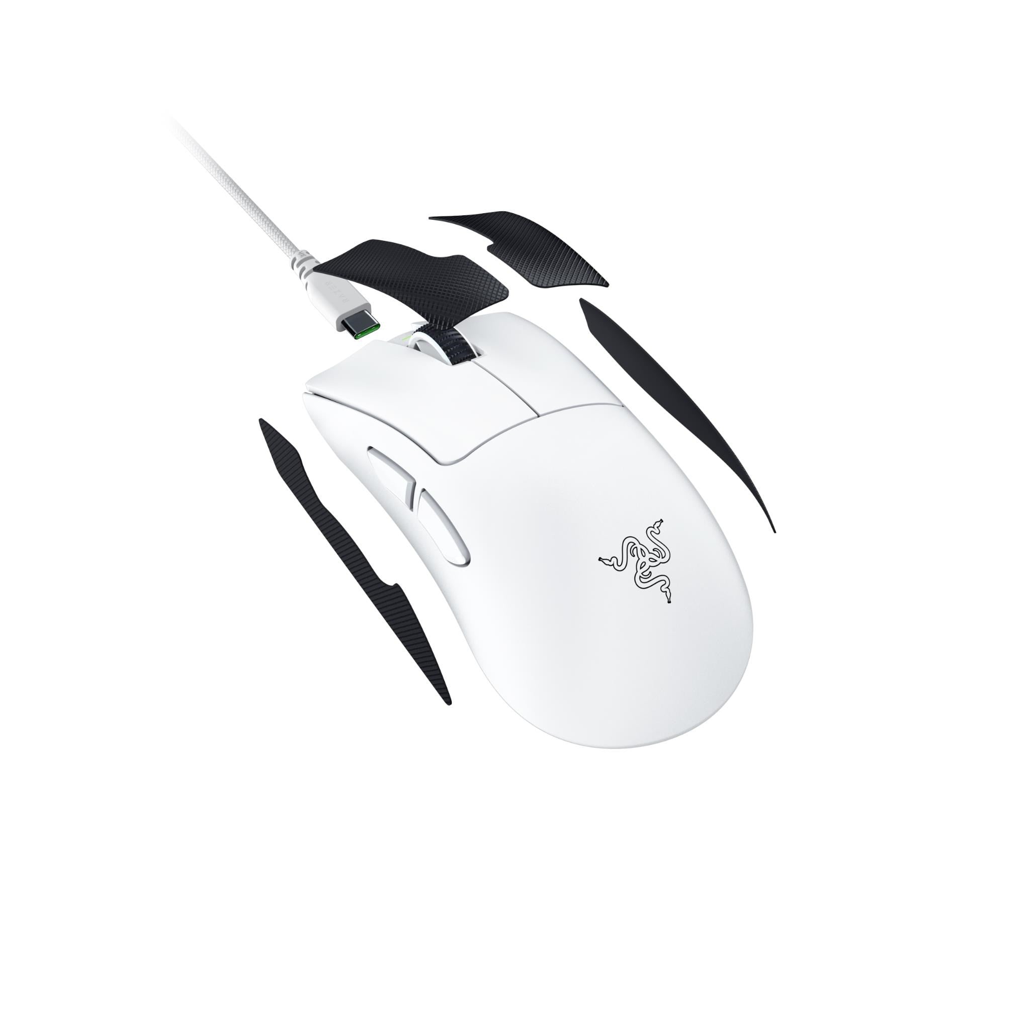 Razer DeathAdder V4 Pro Wireless Esports Gaming Mouse White Edition