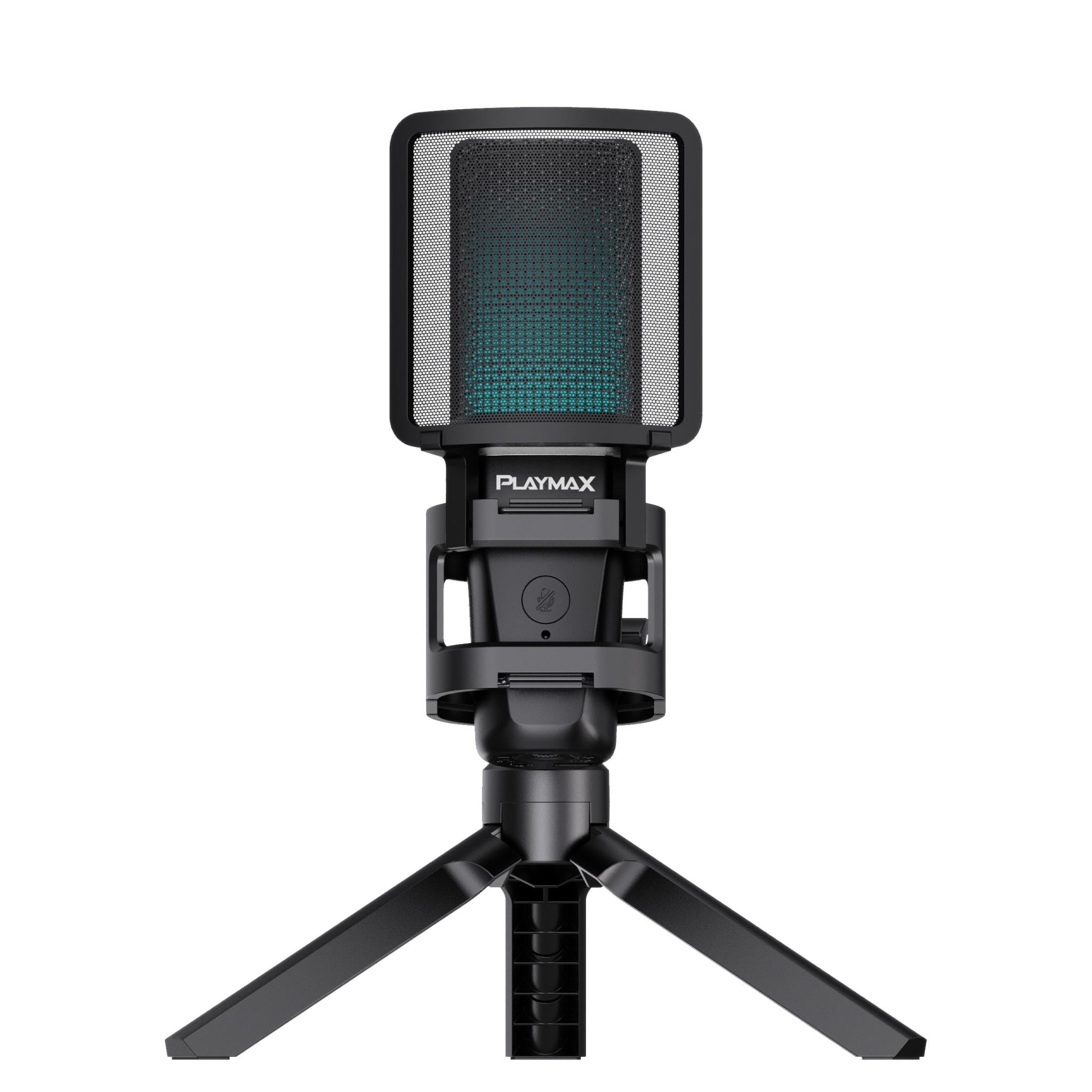 Playmax RGB Black Microphone