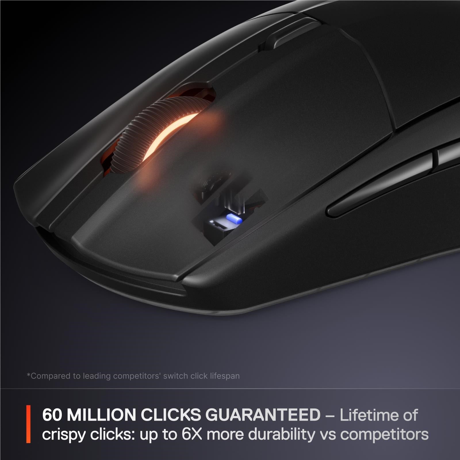 SteelSeries Rival 3 Wireless Gen 2 Gaming Mouse (Black)