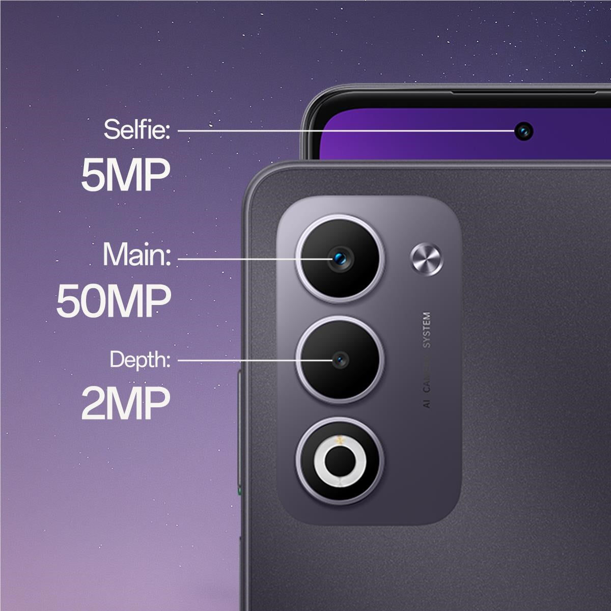 OPPO A5 4G 128GB (Midnight Purple)