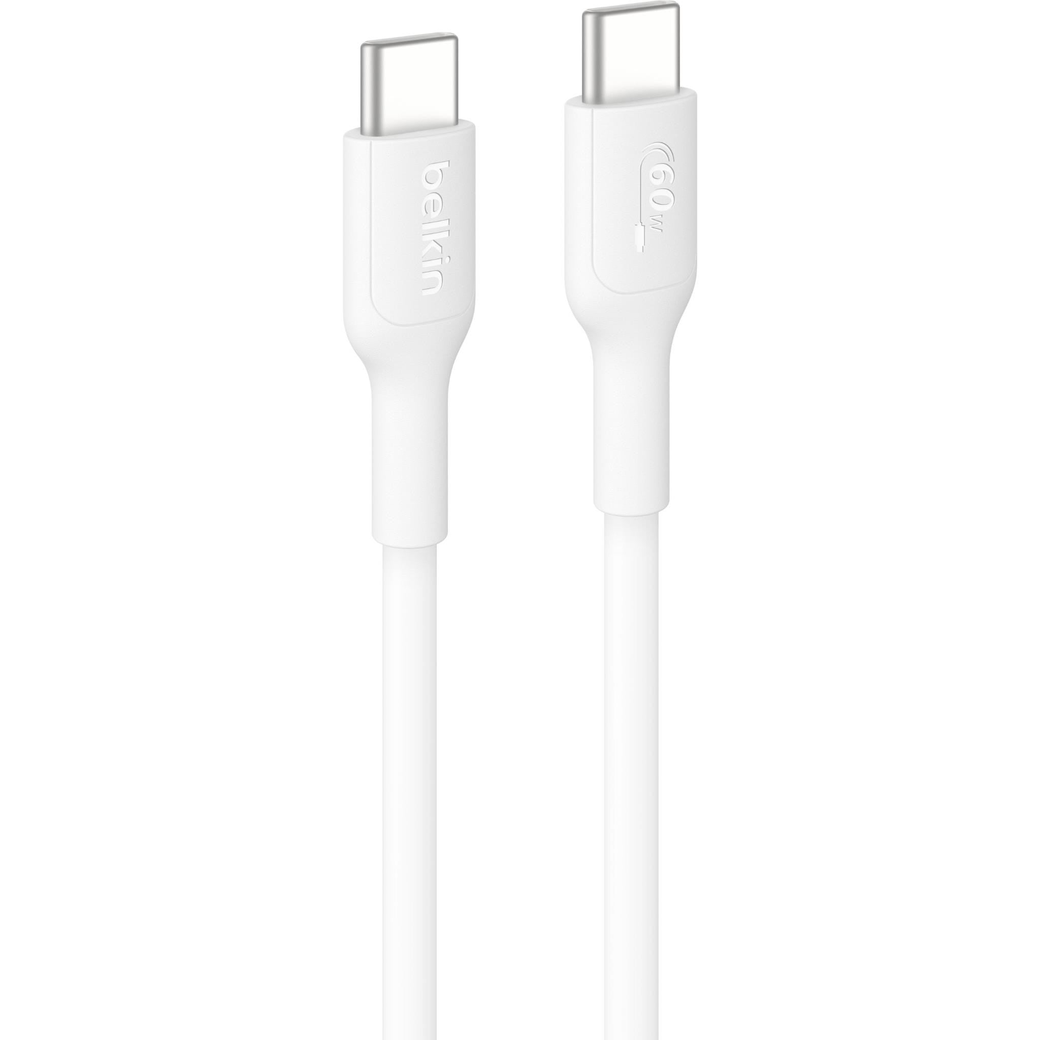 Belkin BoostCharge USB-C TO USB-C 60W 2.0 PCR Cable 2m (White)