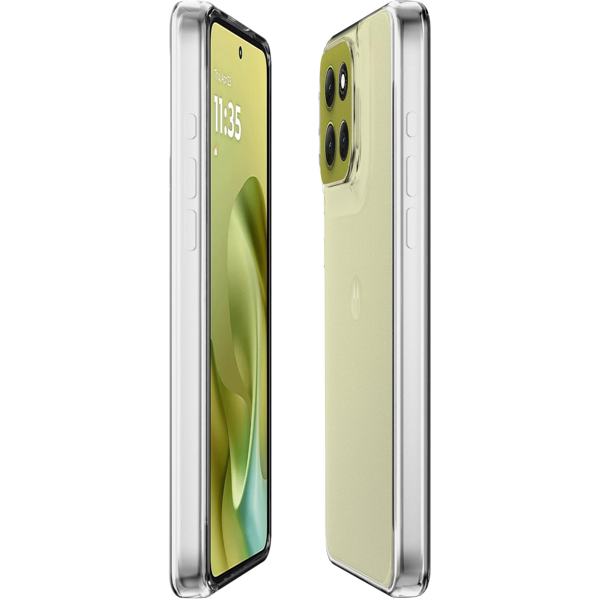 ITSKINS Case with Screen Protector for moto G86 (Clear)