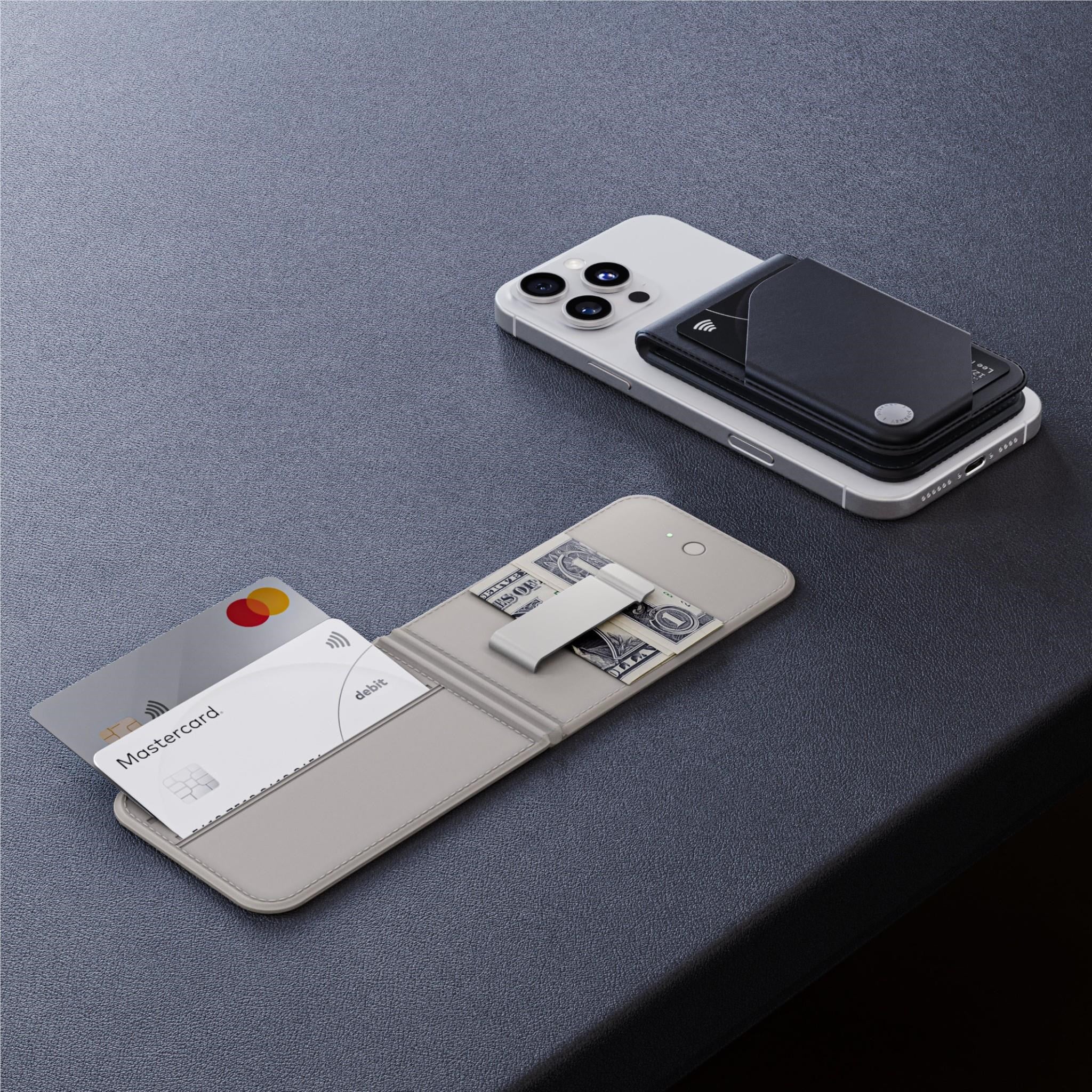 Journey LOC8 VERSA Money Clip MagSafe Finder Wallet and Stand