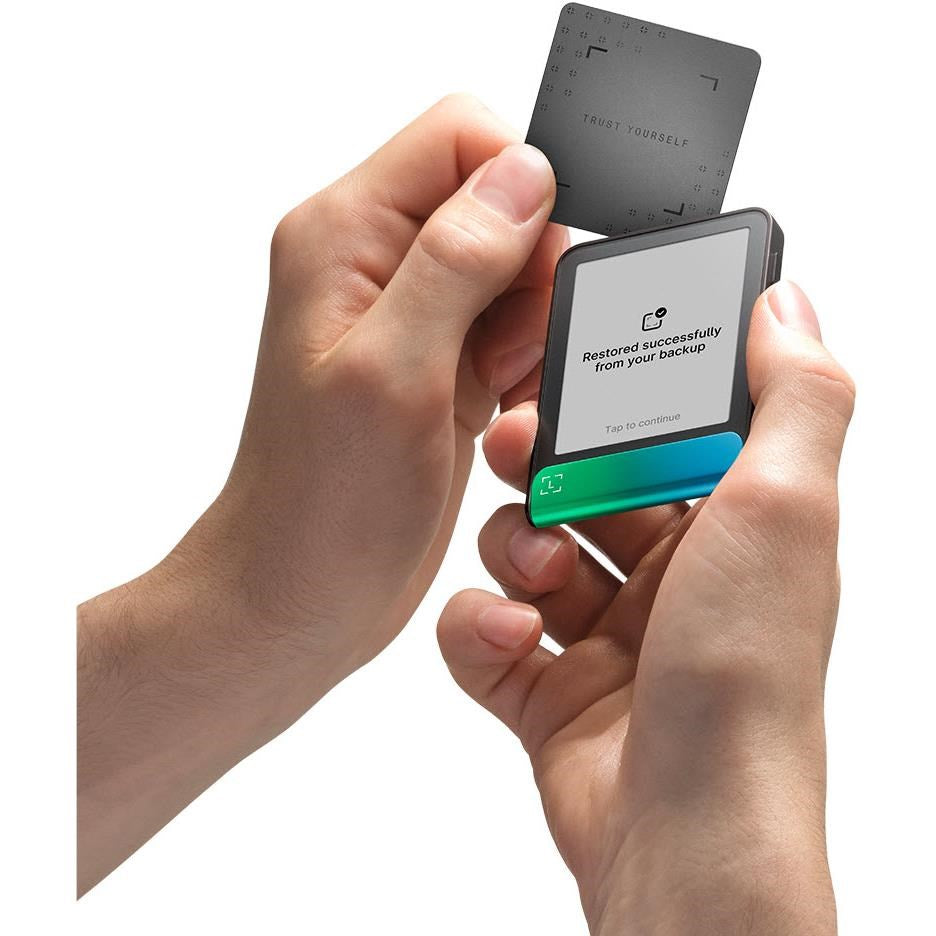 Ledger Flex Crypto Hardware Wallet with Recovery Key (Oxydate Green)