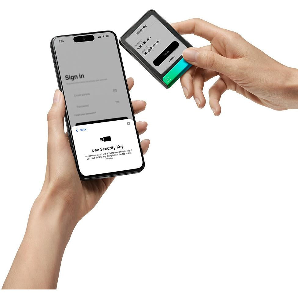 Ledger Flex Crypto Hardware Wallet with Recovery Key (Oxydate Green)