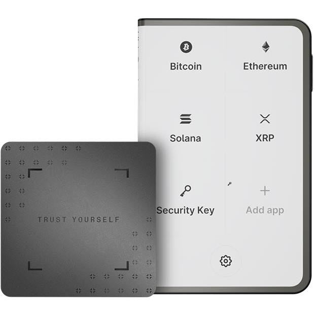 Ledger Stax Crypto Hardware Wallet with Recovery Key (Graphite)