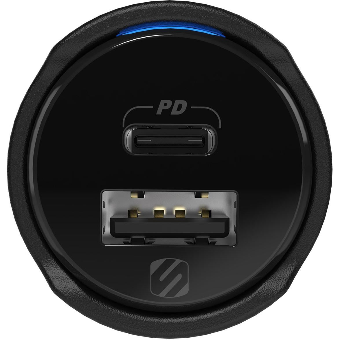 Scosche Fount It Dual Port 32W Car Charger with Find My Device