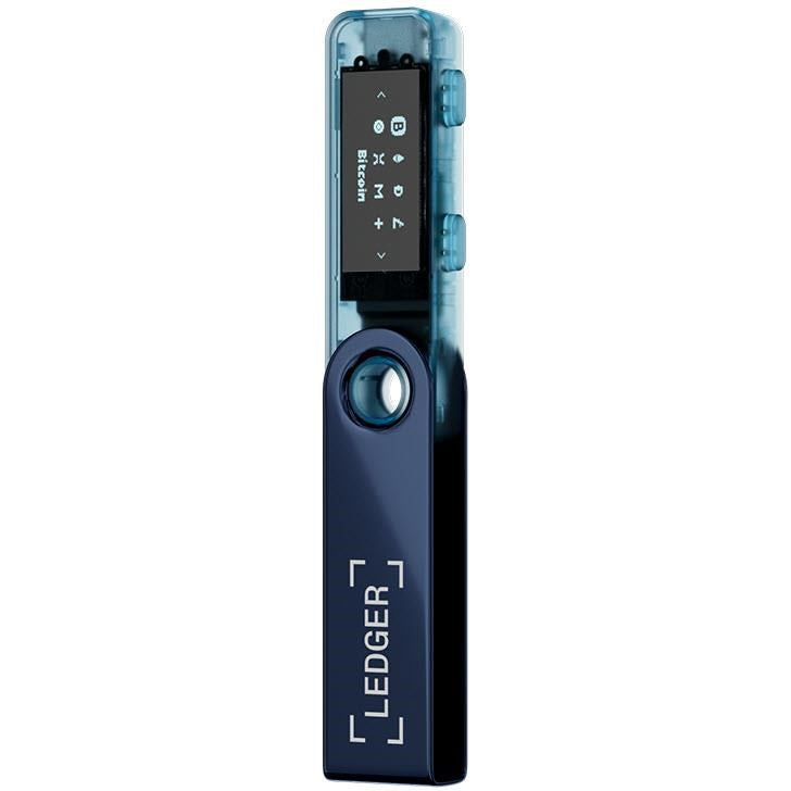 Ledger Nano S Plus Crypto Hardware Wallet (Neptune Blue)