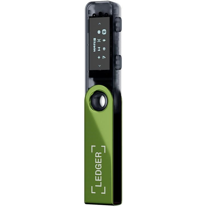 Ledger Nano S Plus Crypto Hardware Wallet (Oxidate Green)