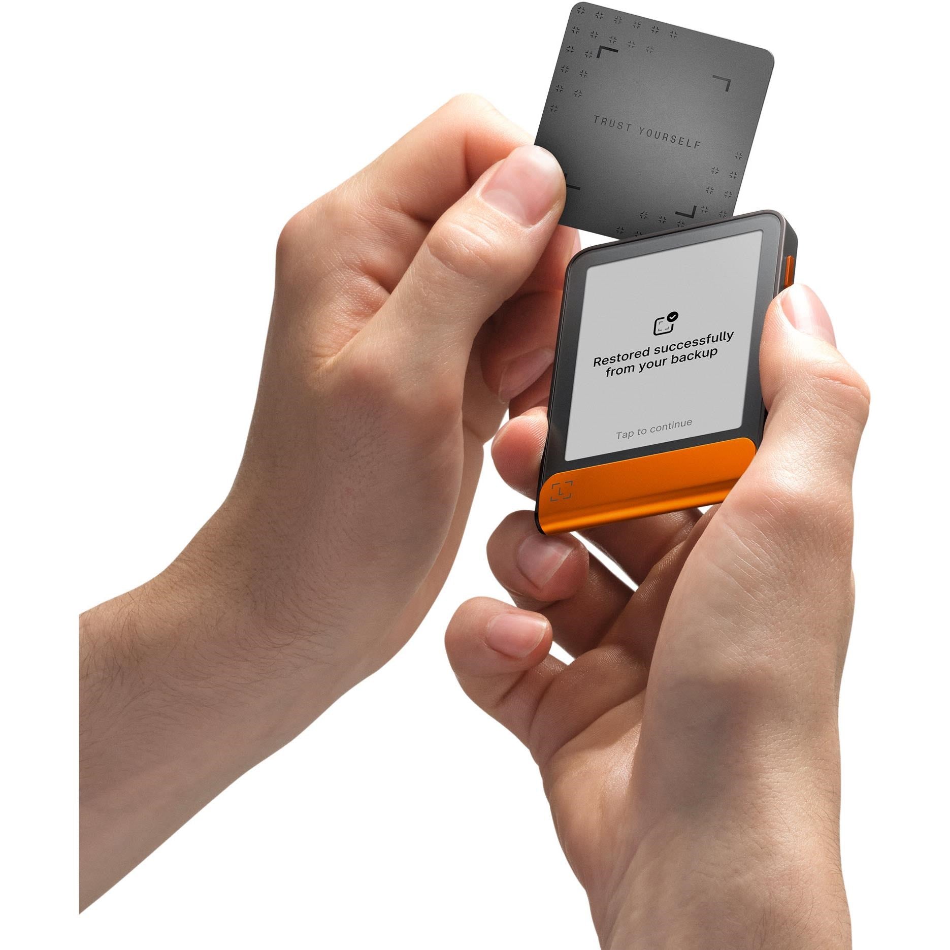 Ledger Flex Crypto Hardware Wallet with Recovery Key (Orange)