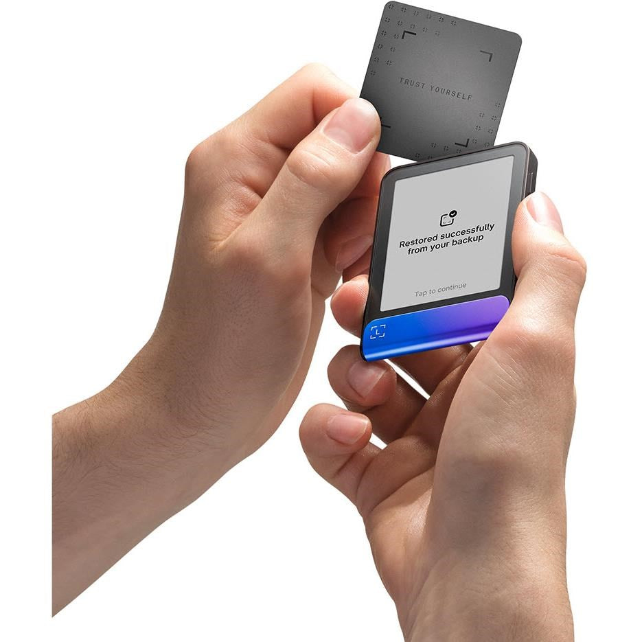 Ledger Flex Crypto Hardware Wallet with Recovery Key (Neptune Blue)