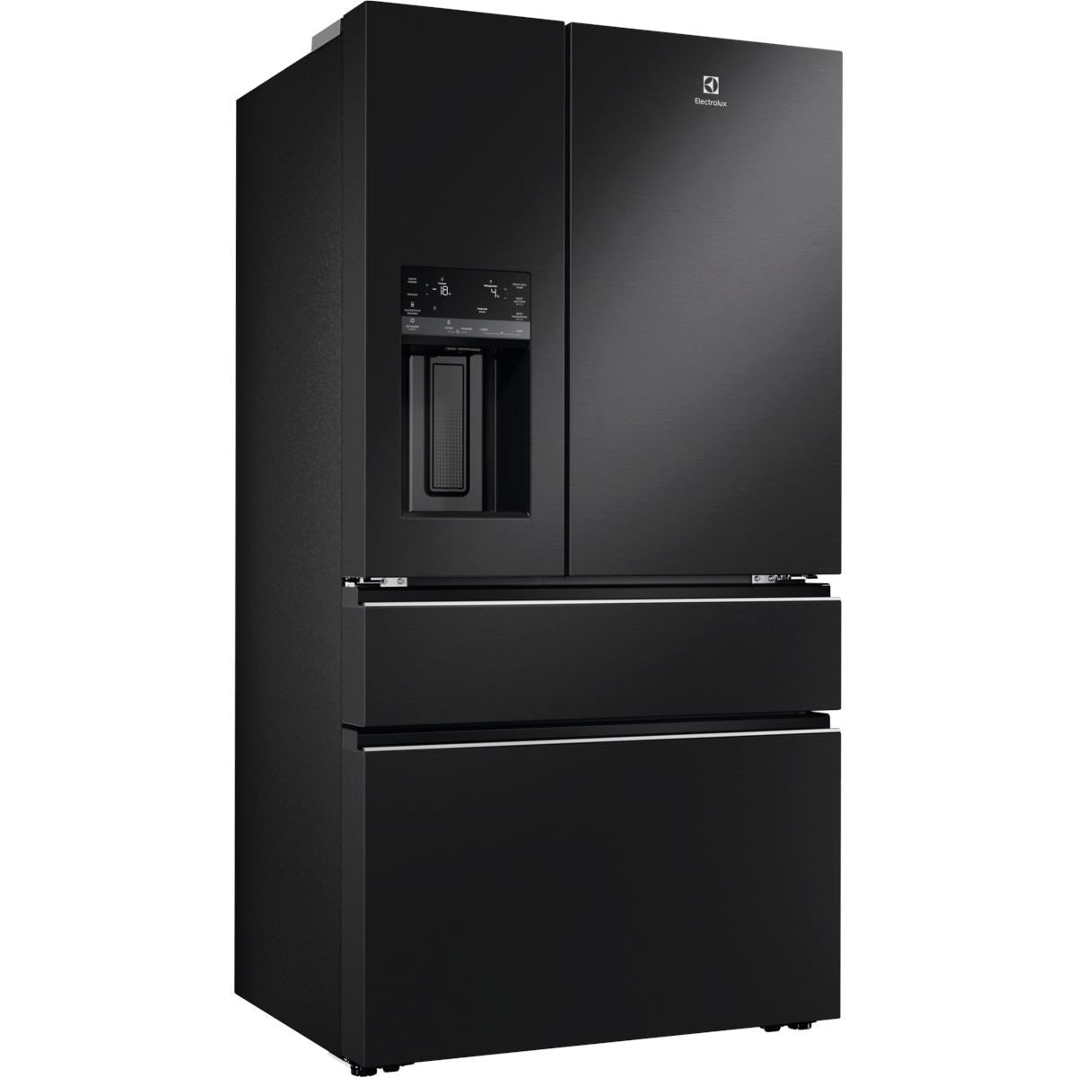 Electrolux EHE6191BB 609L UltimateTaste 900 French door fridge (Matte Black)