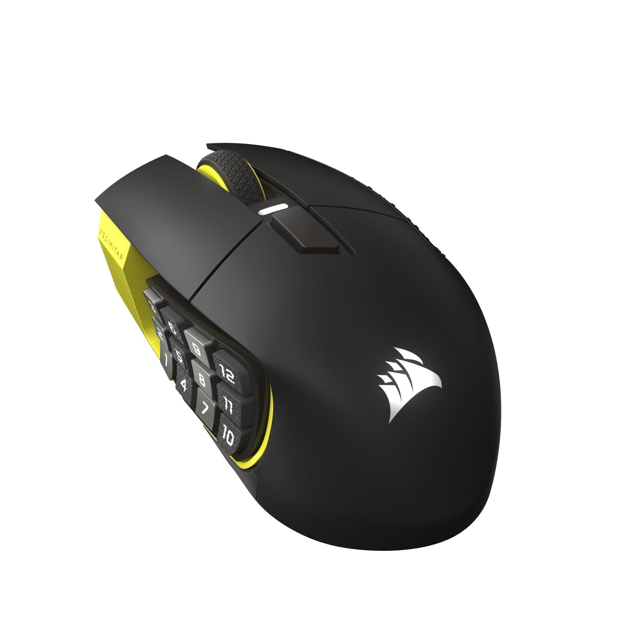 Corsair Scimitar Elite Wireless Se MMO Gaming Mouse (Gun Metal)