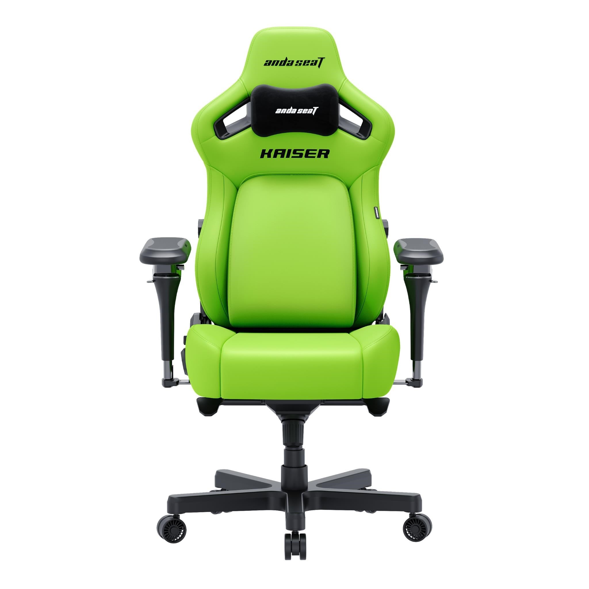 Anda Seat Kaiser 4 V2 Series Premium Gaming Chair Cyber Green (Large)