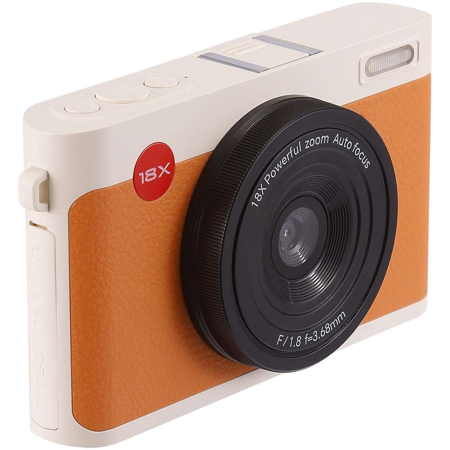 Vivitar Point and Shoot Dual Lens Digital Camera (Burnt Orange)