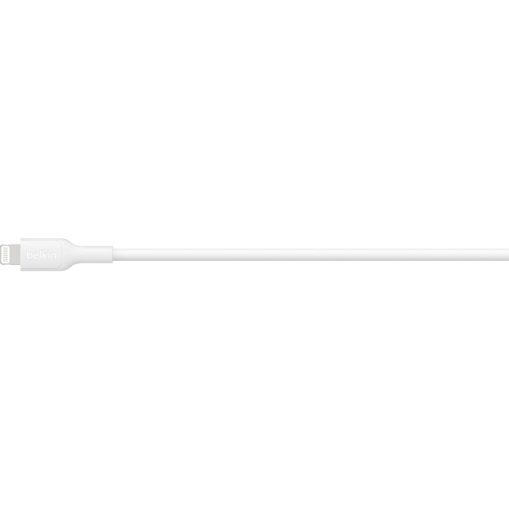Belkin BoostCharge USB-A to Lightning Cable 2m (White)