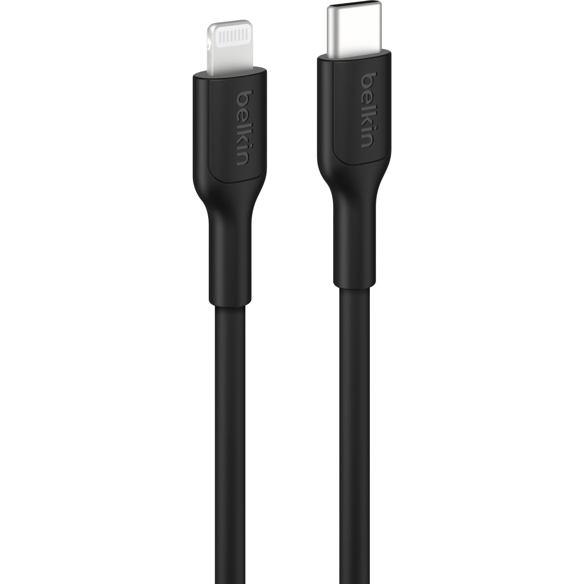 Belkin BoostCharge USB-C to Lightning Cable 1m (Black)