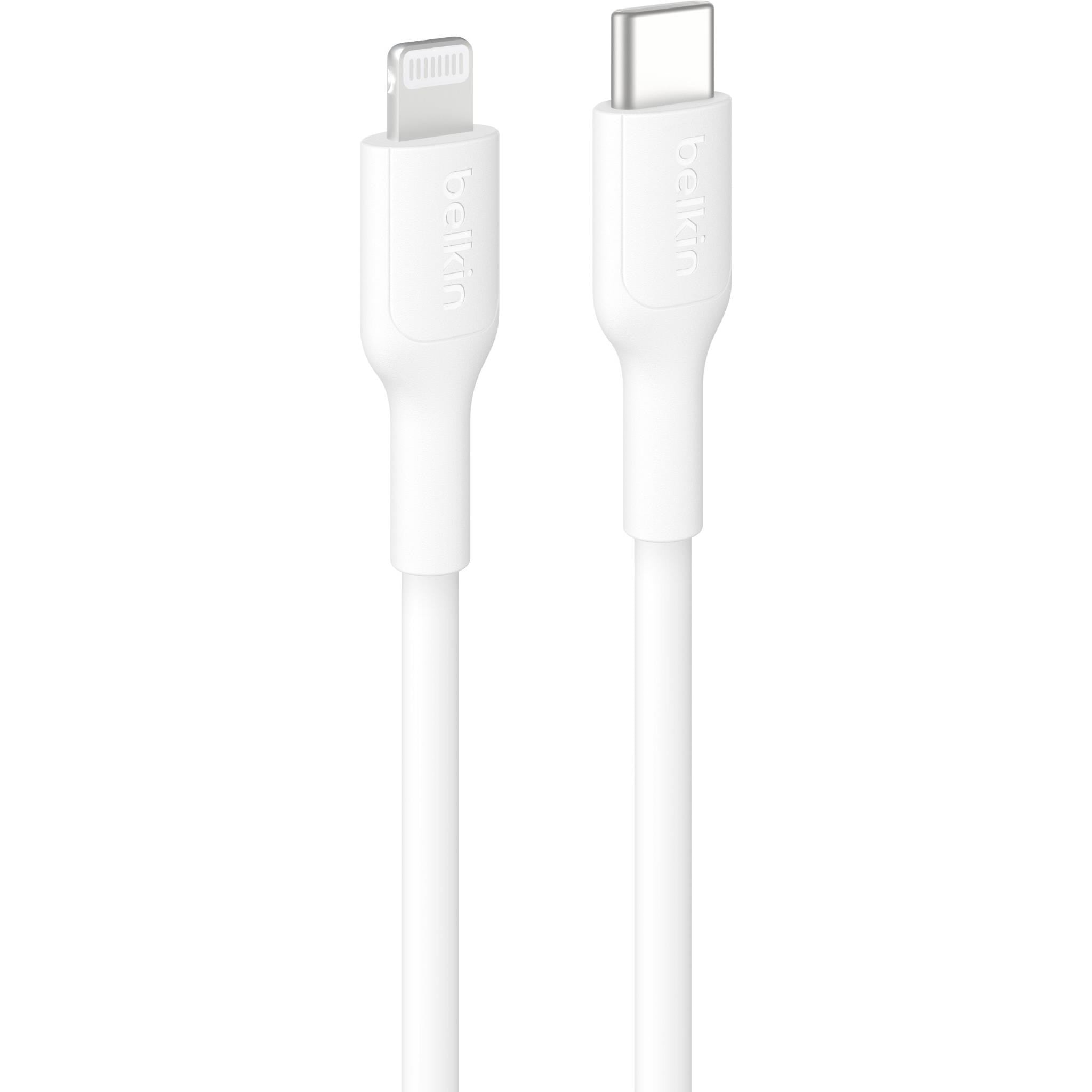 Belkin BoostCharge USB-C to Lightning Cable 1m (White)