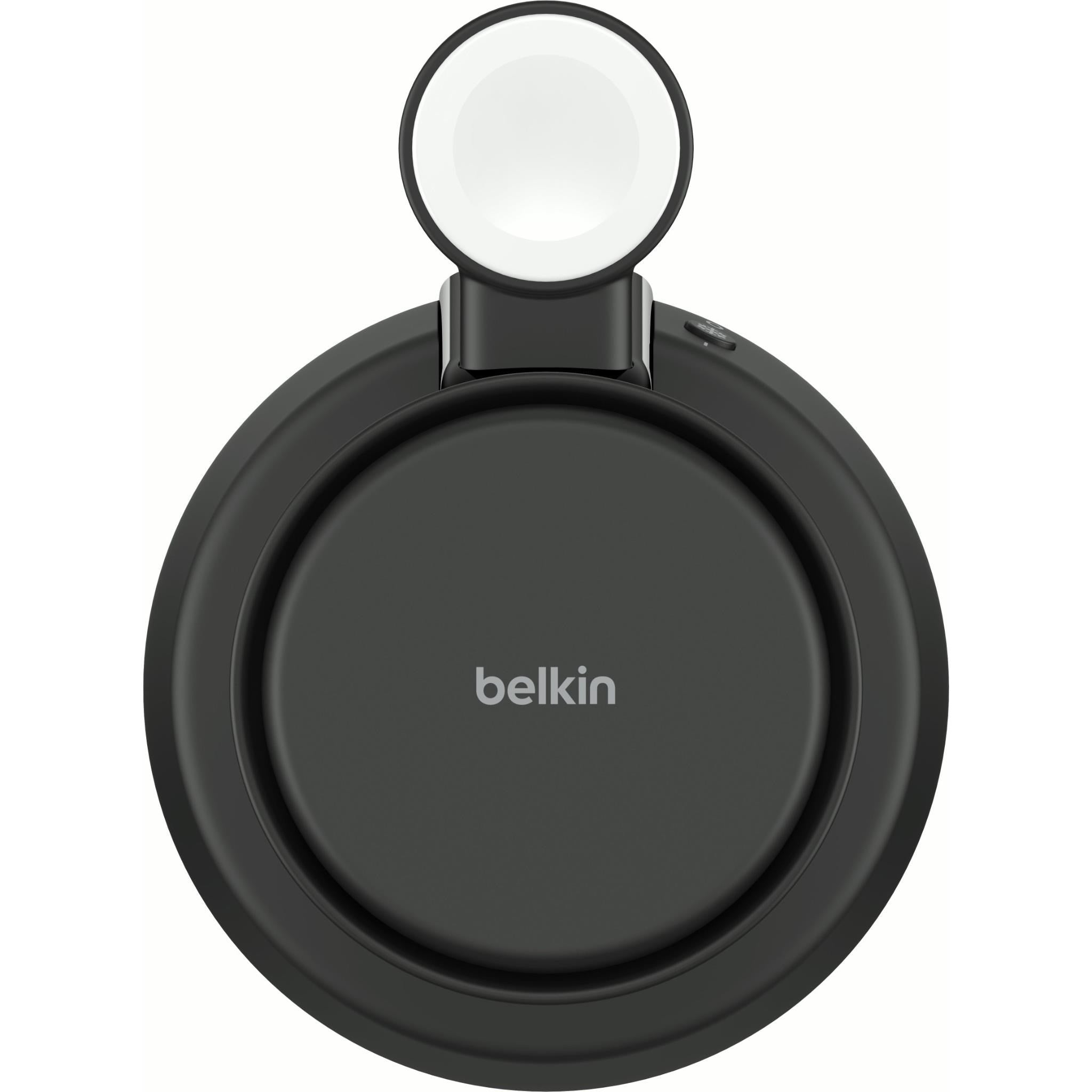 Belkin UltraCharge Pro 3-in-1 Magnetic Qi2 25W Charging Dock (Charcoal)