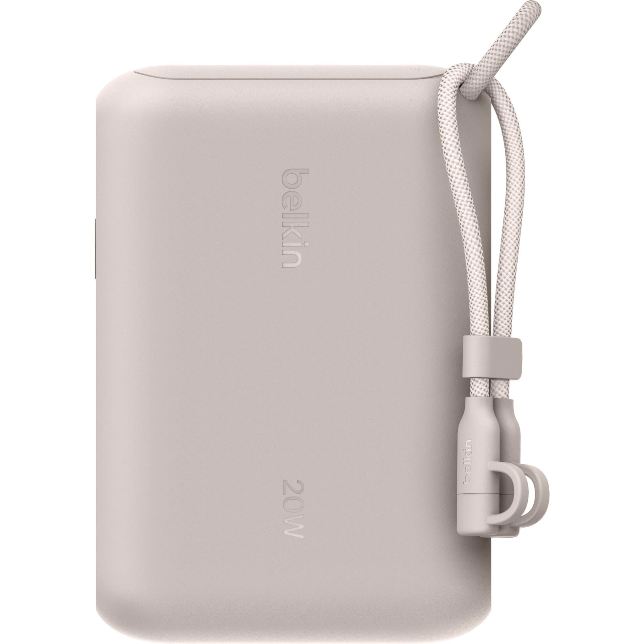 Belkin BoostCharge 10K Power Bank with Display (Sand)