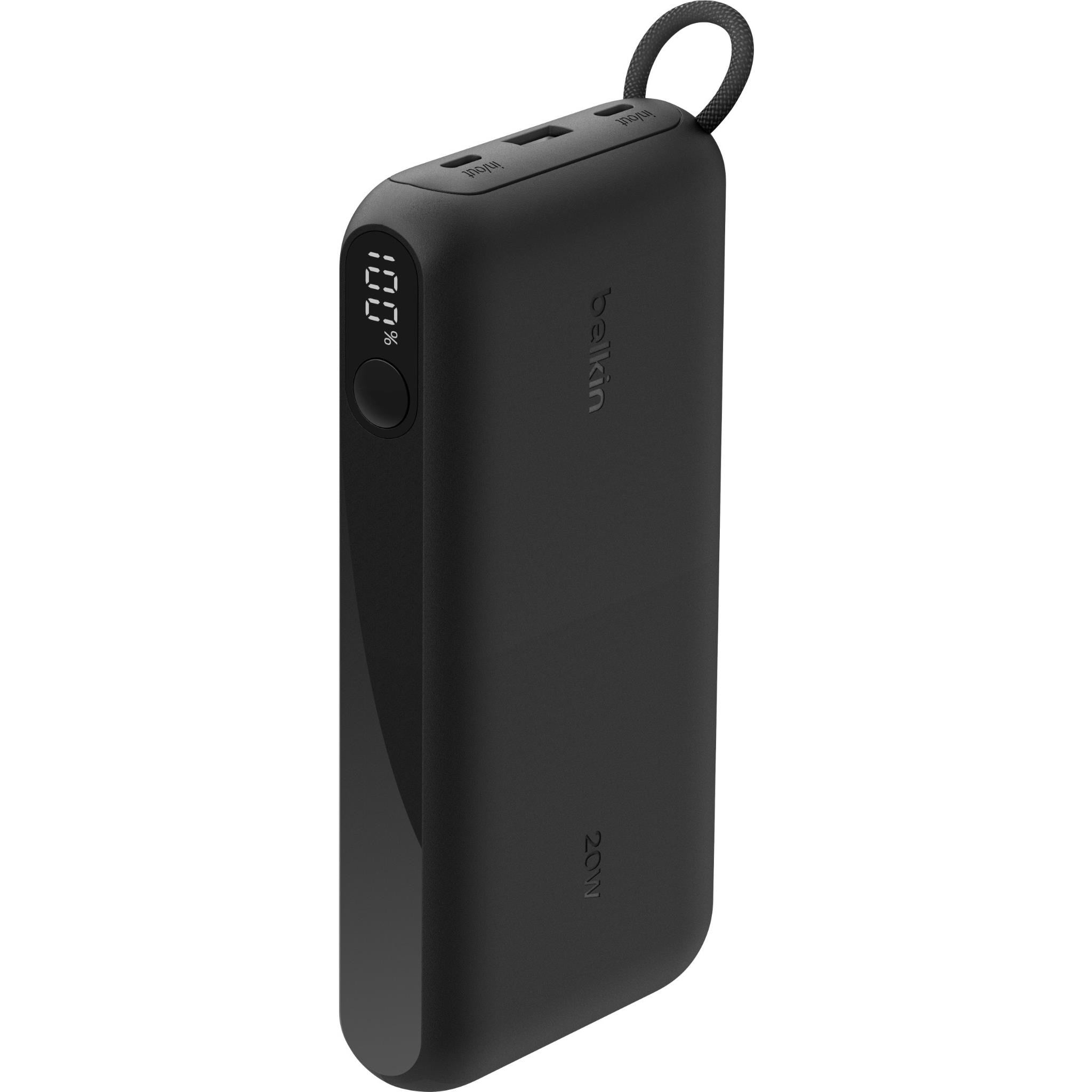 Belkin BoostCharge 20K Power Bank with Display (Black)