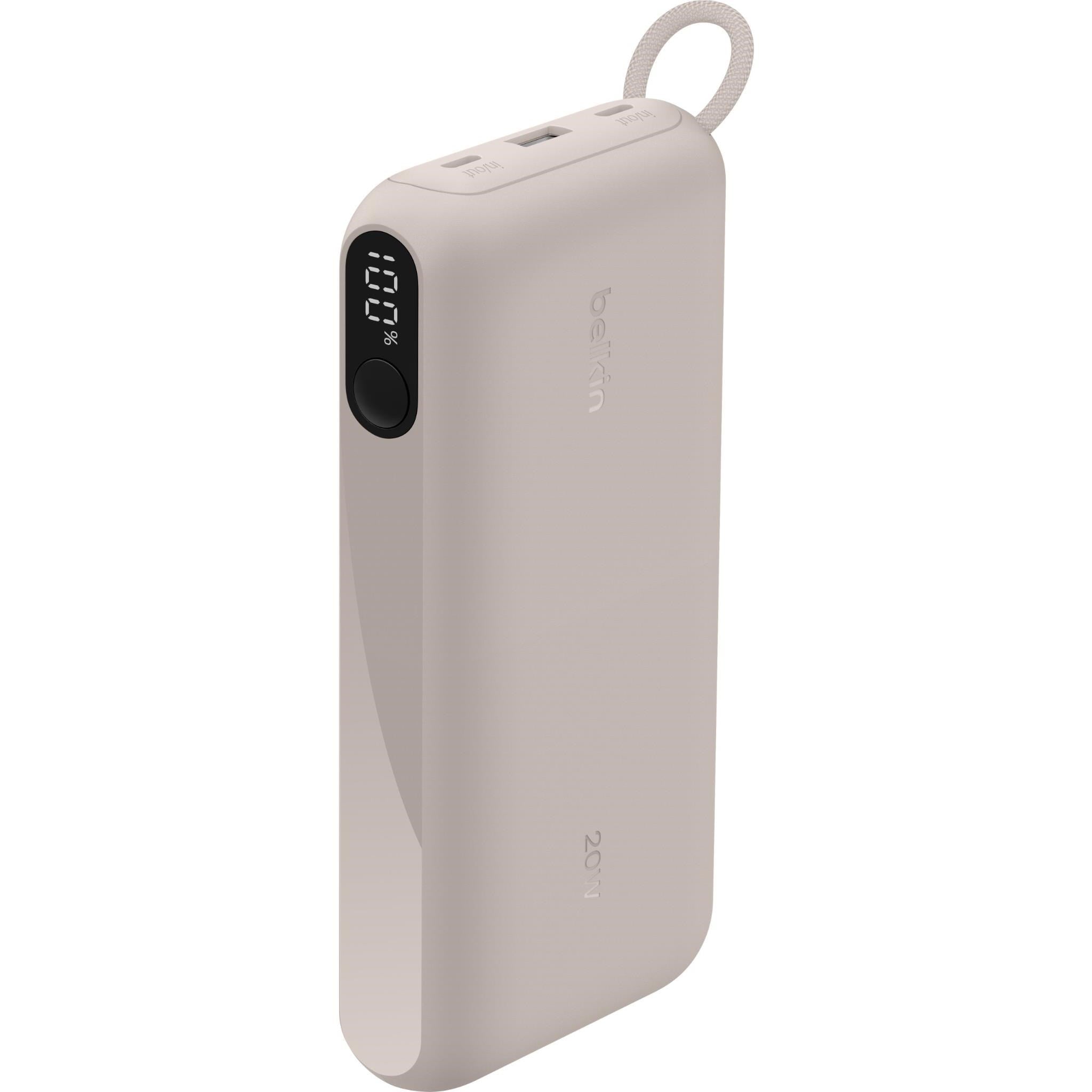 Belkin BoostCharge 20K Power Bank with Display (Sand)