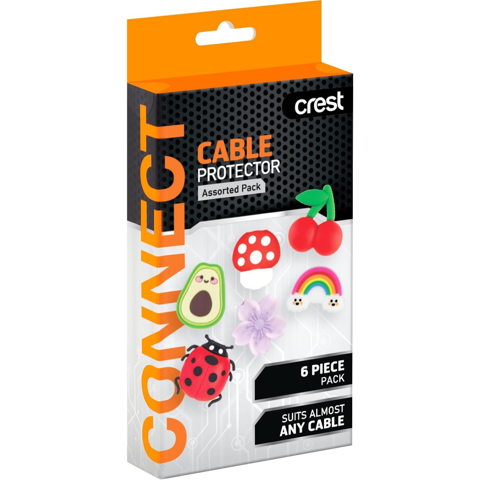 Crest Cable Protectors Novelty Nature (Assorted 6pc)