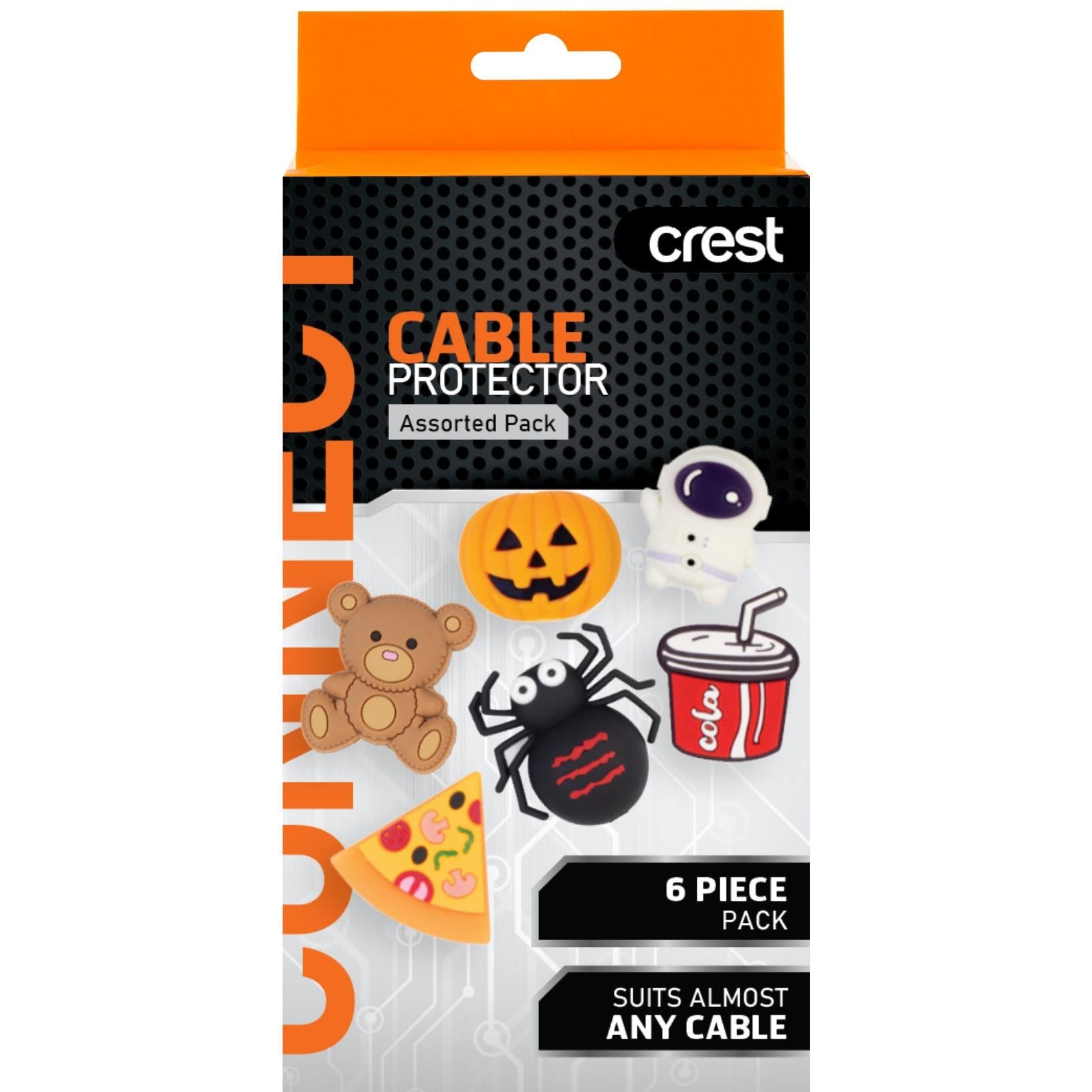 Crest Cable Protectors Novelty Teens (Assorted 6pc)