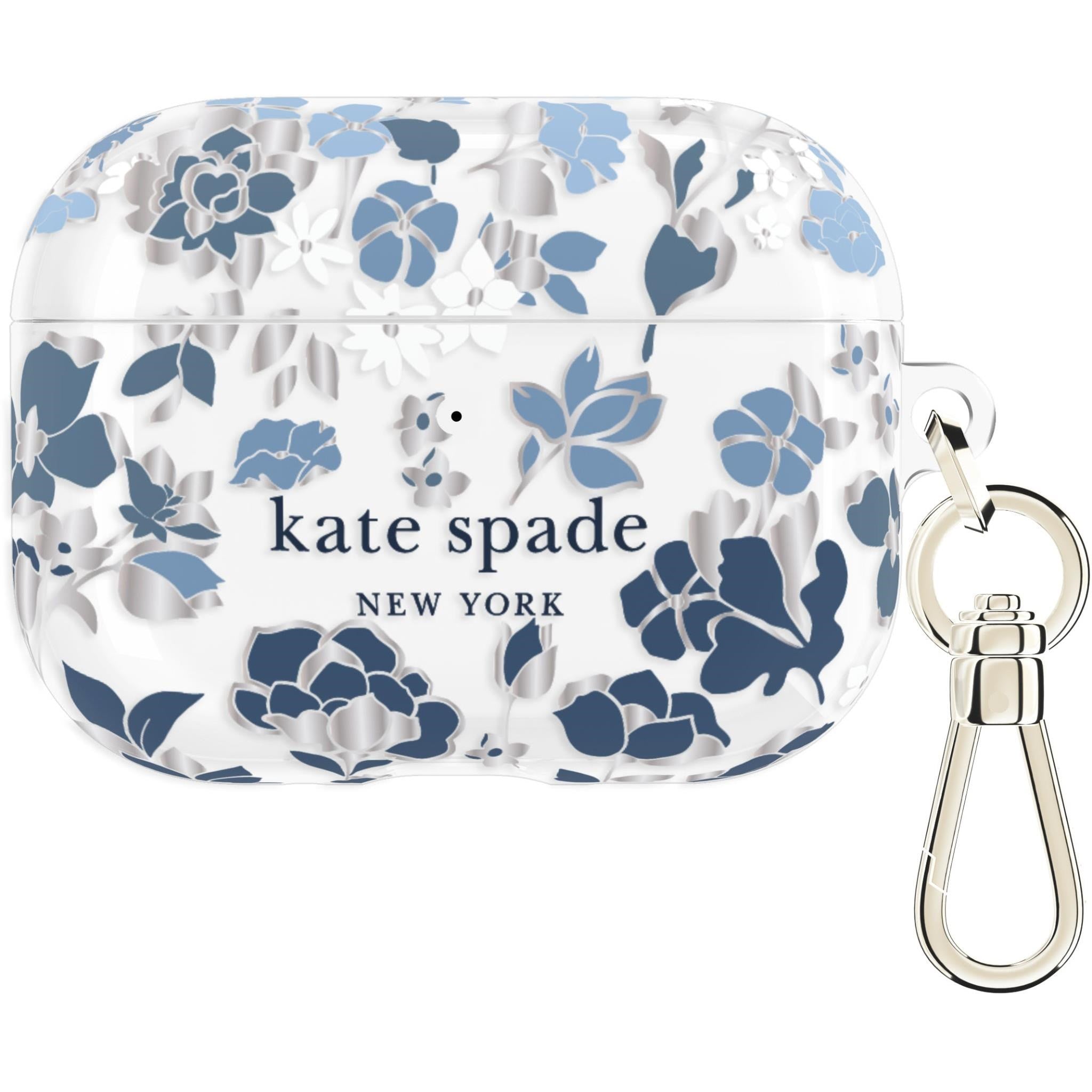 Kate Spade Protective Case for AirPods Pro 3 (Flowerbed Blue)