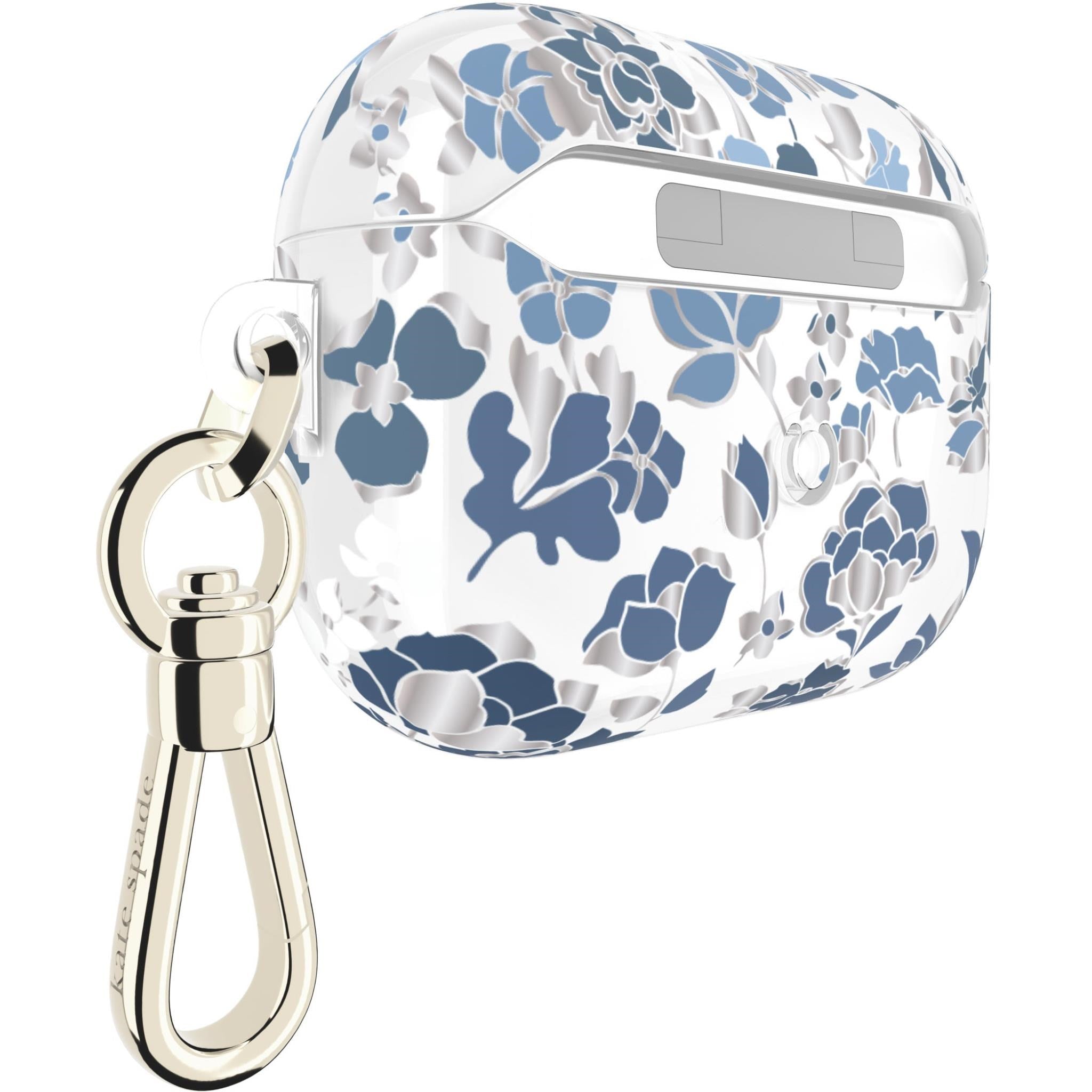 Kate Spade Protective Case for AirPods Pro 3 (Flowerbed Blue)