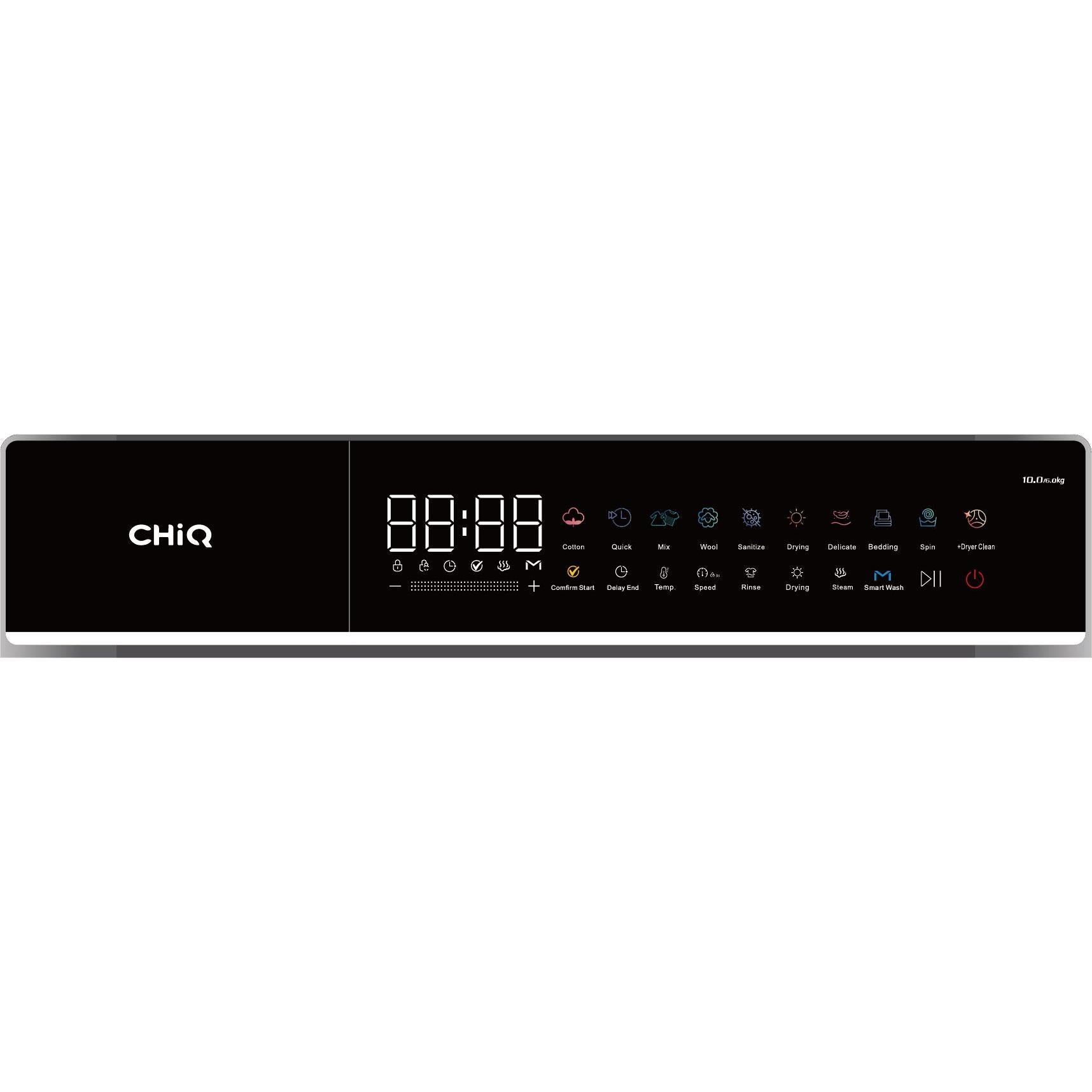 ChiQ WD100TW 10kg/6kg Front Load Washer Dryer Combo