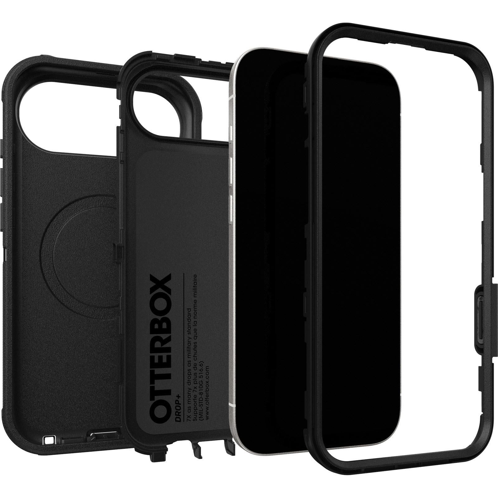 Otterbox Defender Pro MagSafe Case & Cam Control for iPhone Air (Black)