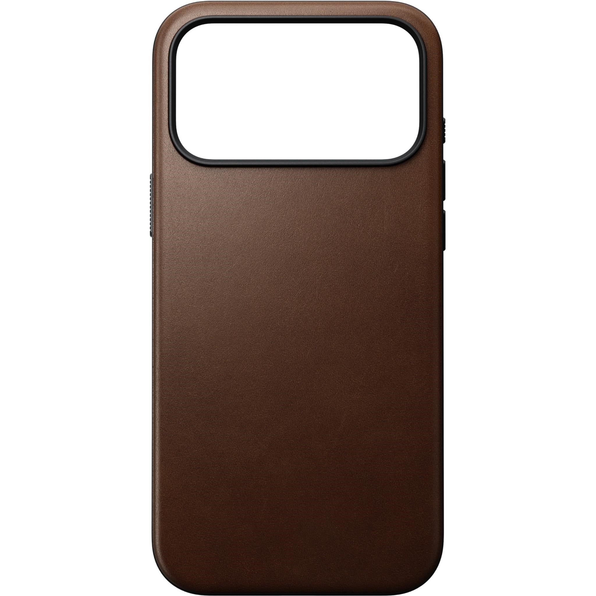 NOMAD Modern Ecco Leather Case for iPhone 17 Pro Max (Brown)