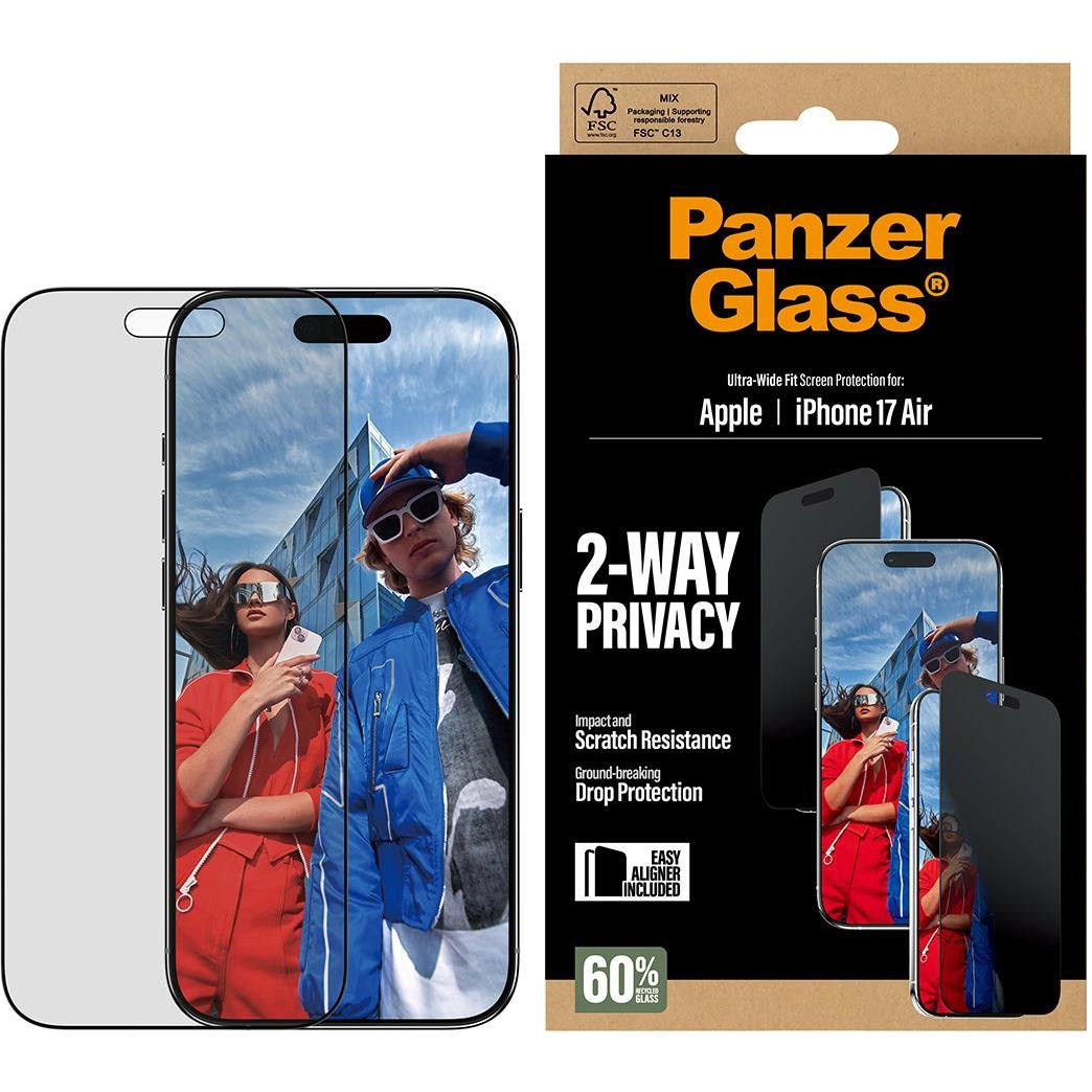 PanzerGlass UWF Privacy Screen Protector for iPhone Air