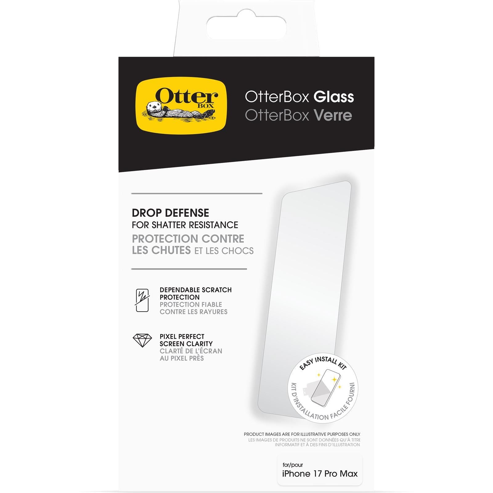 Otterbox Glass Screen Protector for iPhone 17 Pro Max