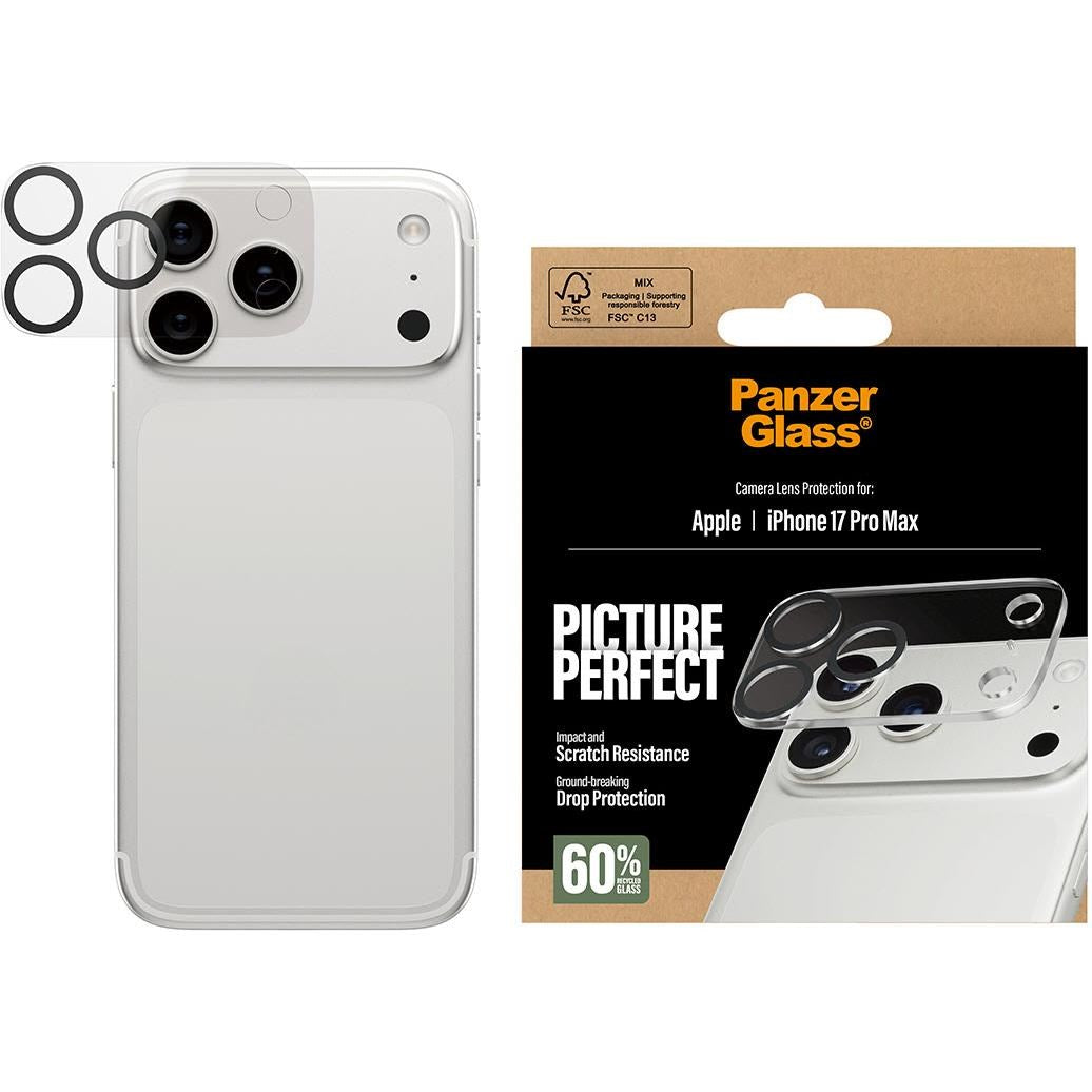PanzerGlass PicturePerfect Lens Protector for iPhone 17 Pro Max