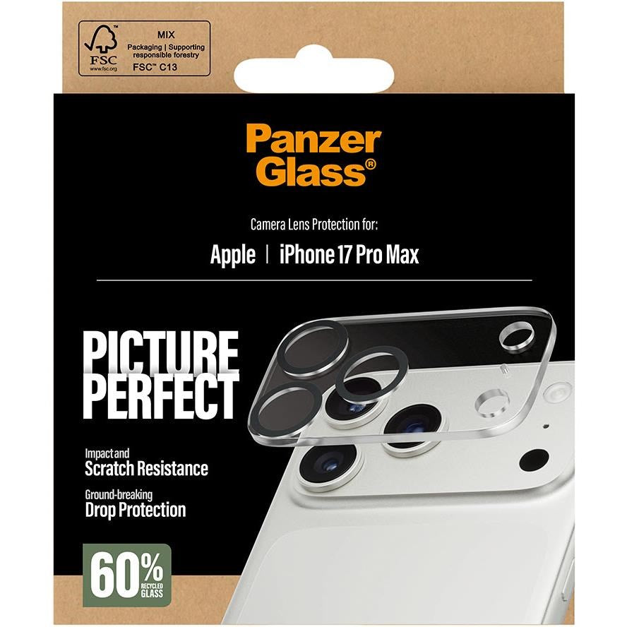PanzerGlass PicturePerfect Lens Protector for iPhone 17 Pro Max