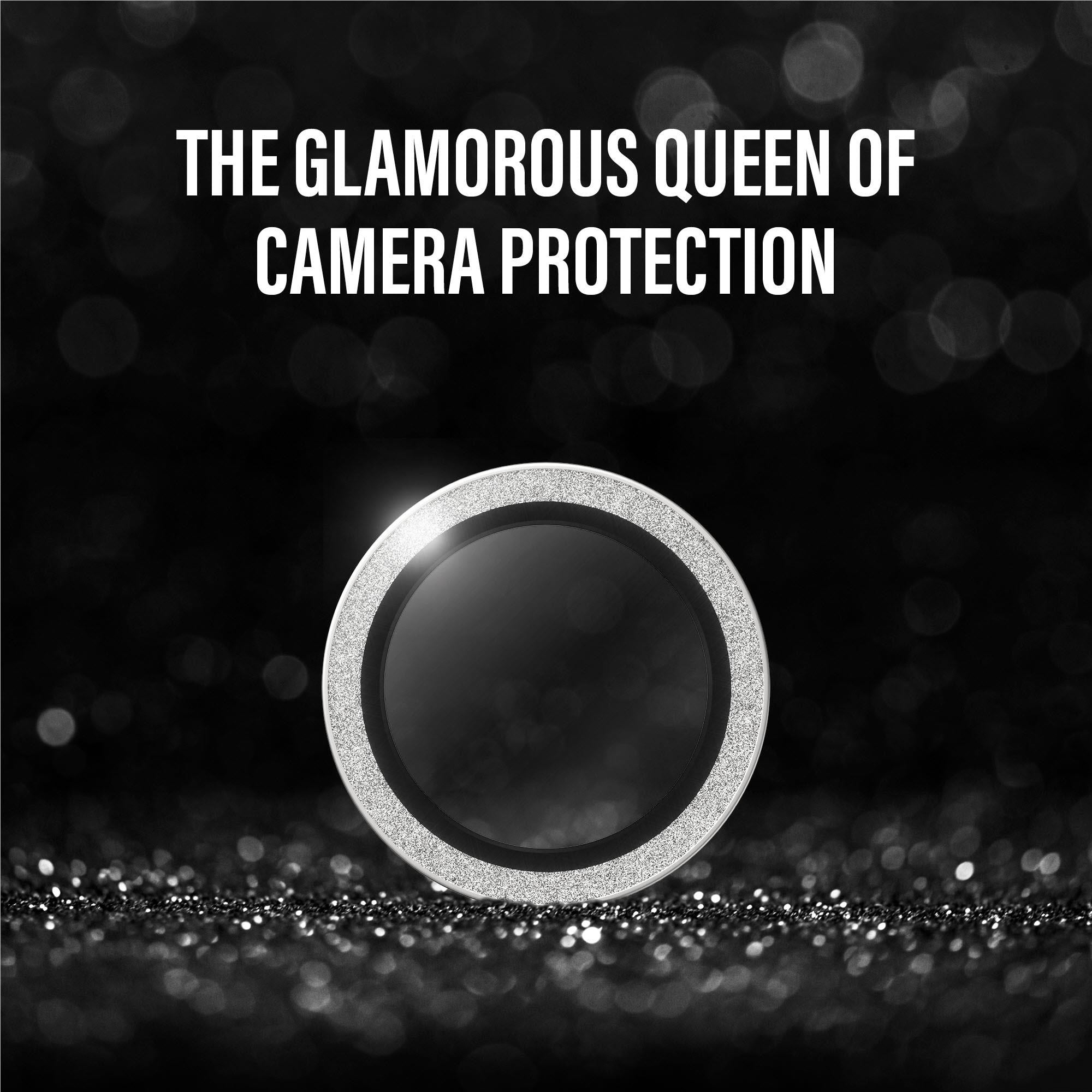 PanzerGlass Hoops Lens Protector for iPhone 17 Pro/17 Pro Max (Glitter Silver)
