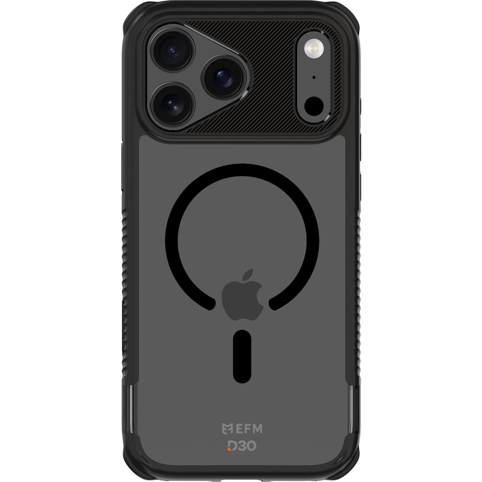 EFM Cayman Case with D3O Zero for iPhone 17 Pro Max (Black)