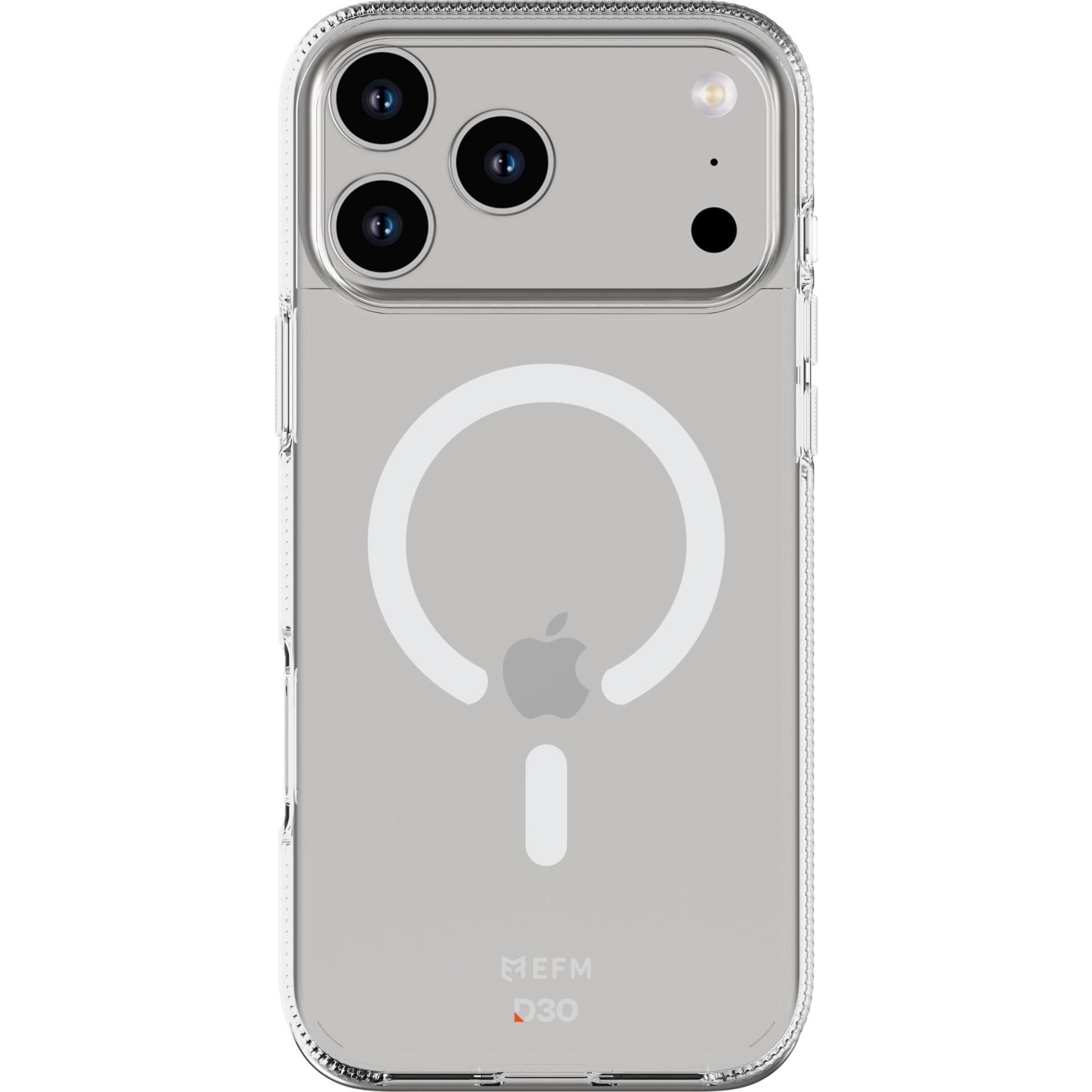 EFM Ibiza Glow Case with D3O Zero for iPhone 17 Pro Max (Clear)
