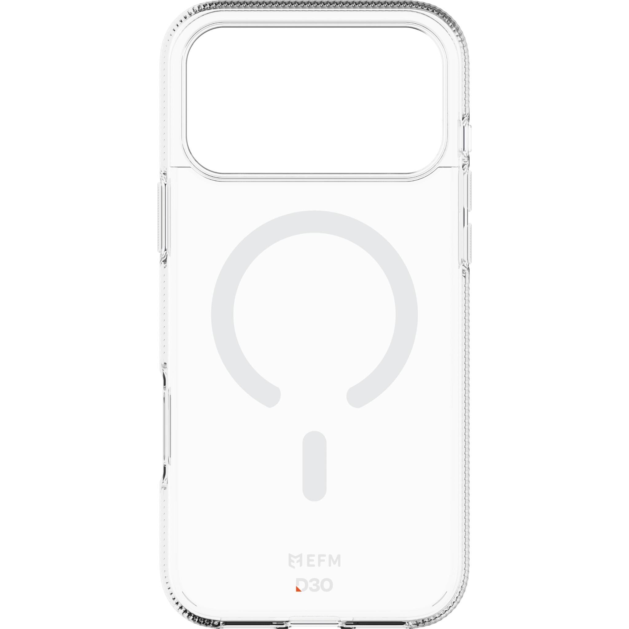 EFM Ibiza Glow Case with D3O Zero for iPhone 17 Pro Max (Clear)