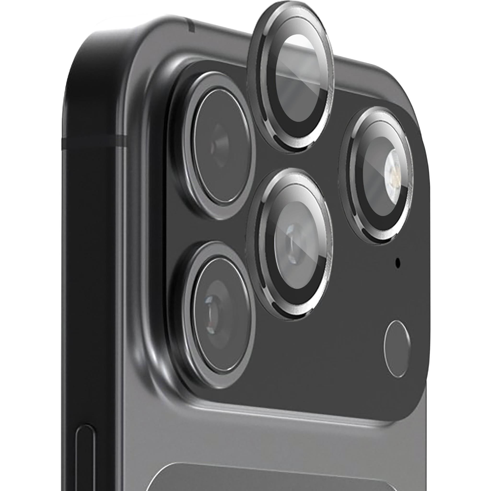 EFM Camera Lens Screen Armour for iPhone 17 Pro/17 Pro Max (Carbon)
