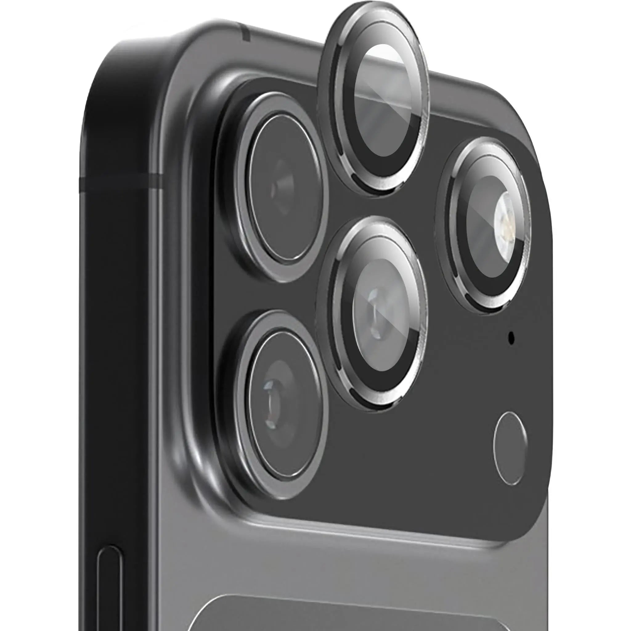EFM Camera Lens Screen Armour for iPhone 17 Pro/17 Pro Max (Carbon)
