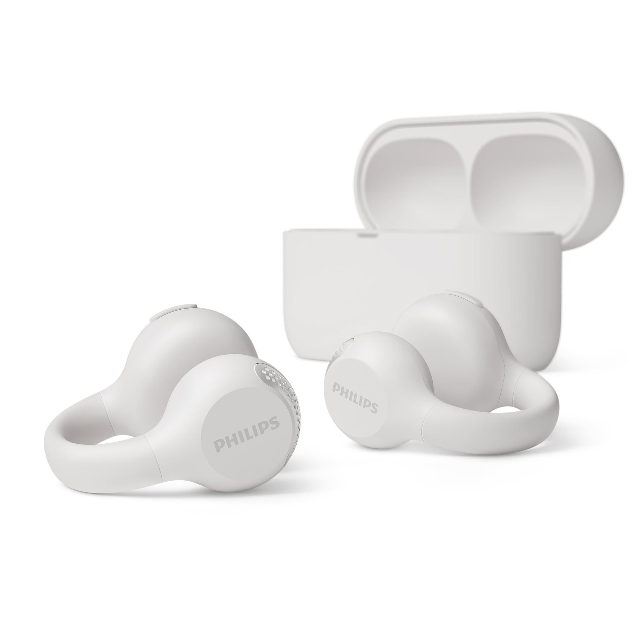 Philips TAQ2000 True Wireless Open-Ear Headphones (White)