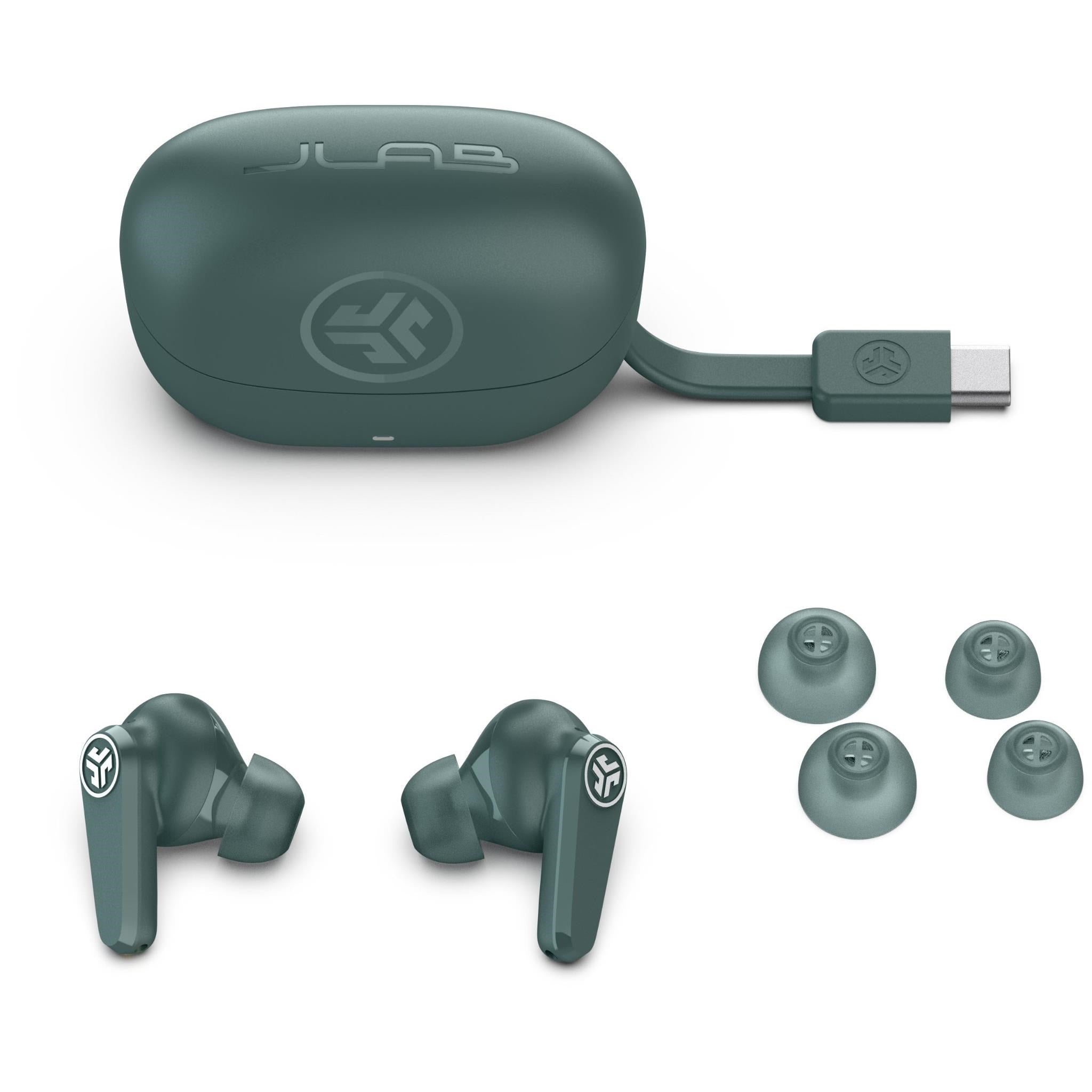 JLab Go Pods ANC True Wireless Earbuds (Sage)