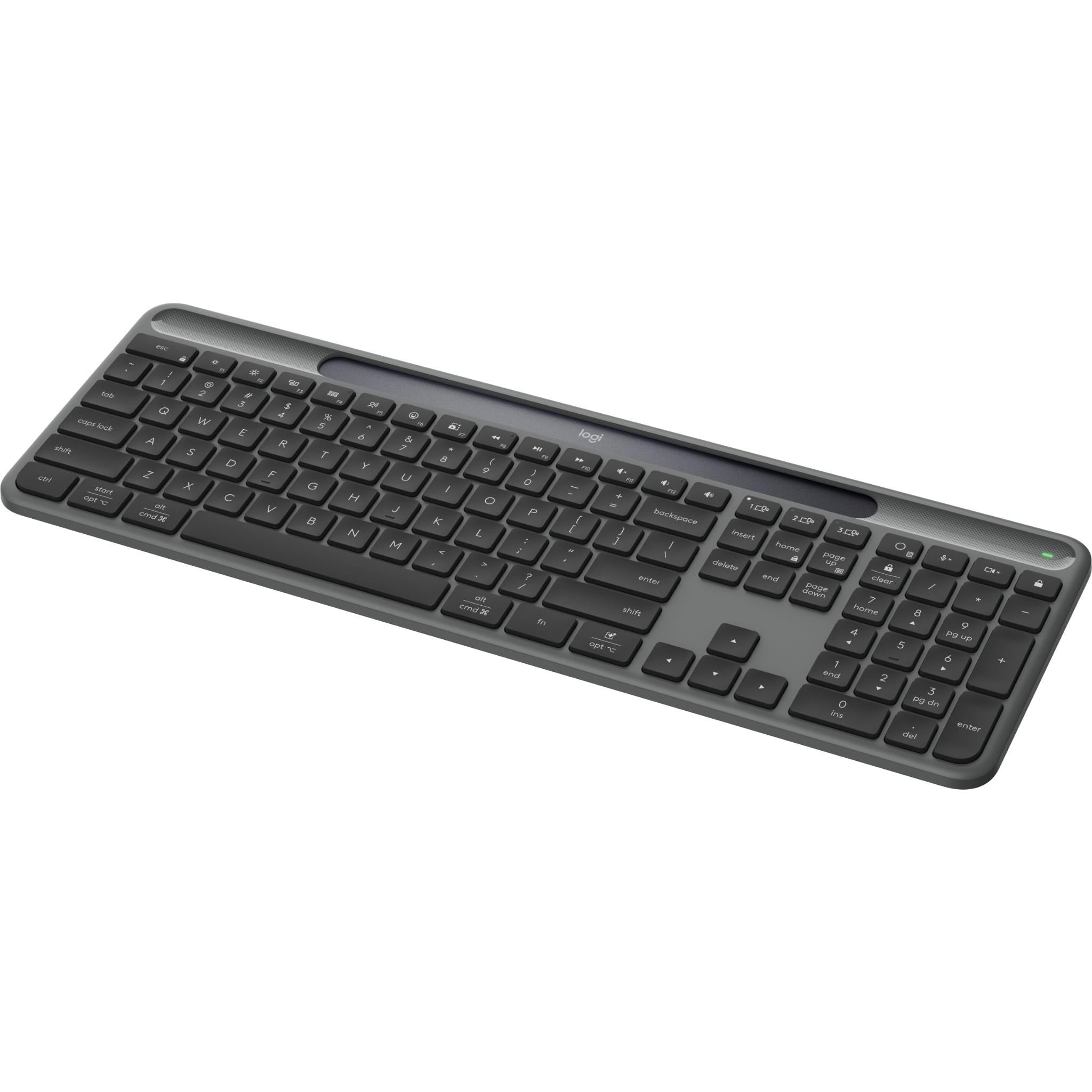 Logitech Signature Slim Solar+ Keyboard (Graphite)