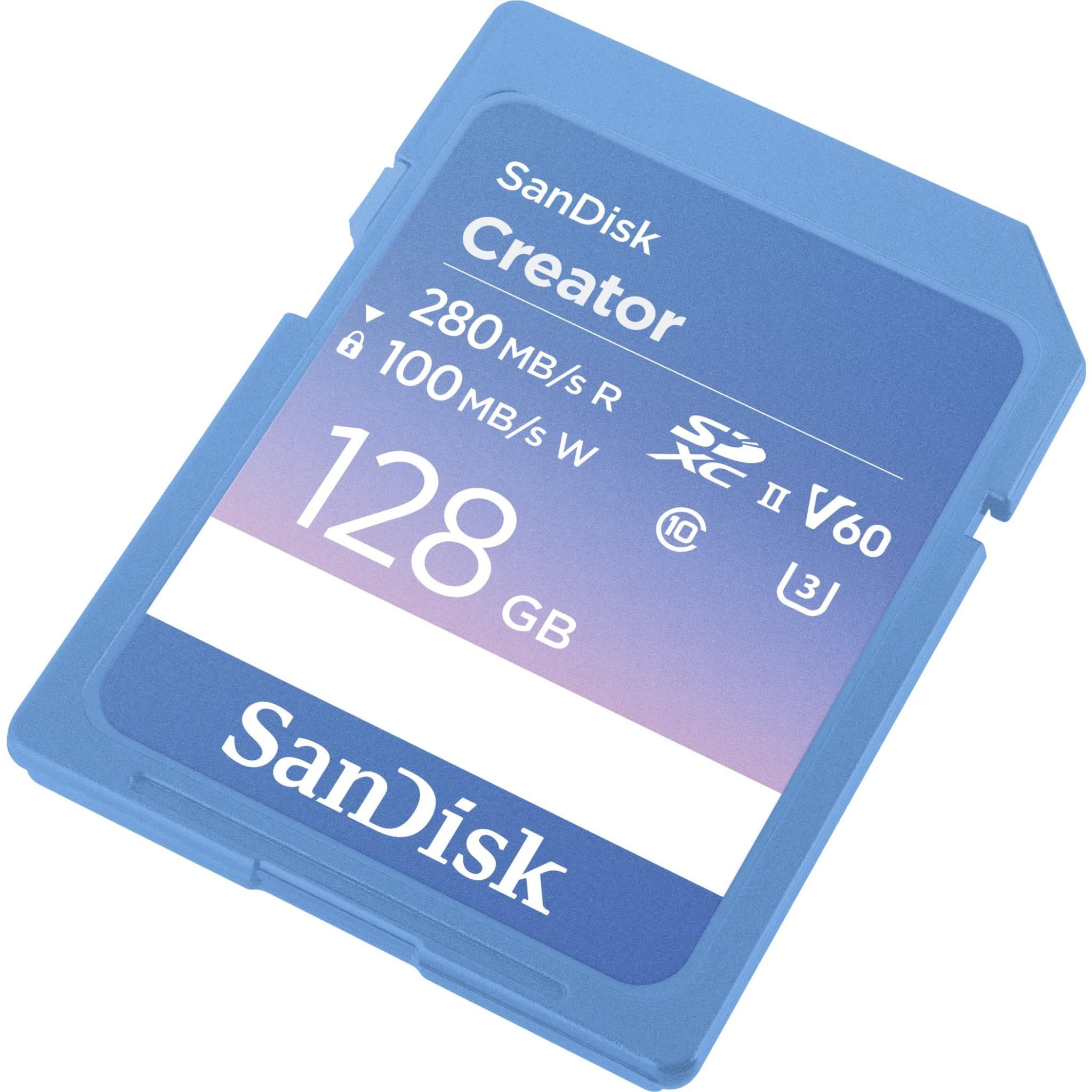 SanDisk® Creator SD UHS-II Card 128GB